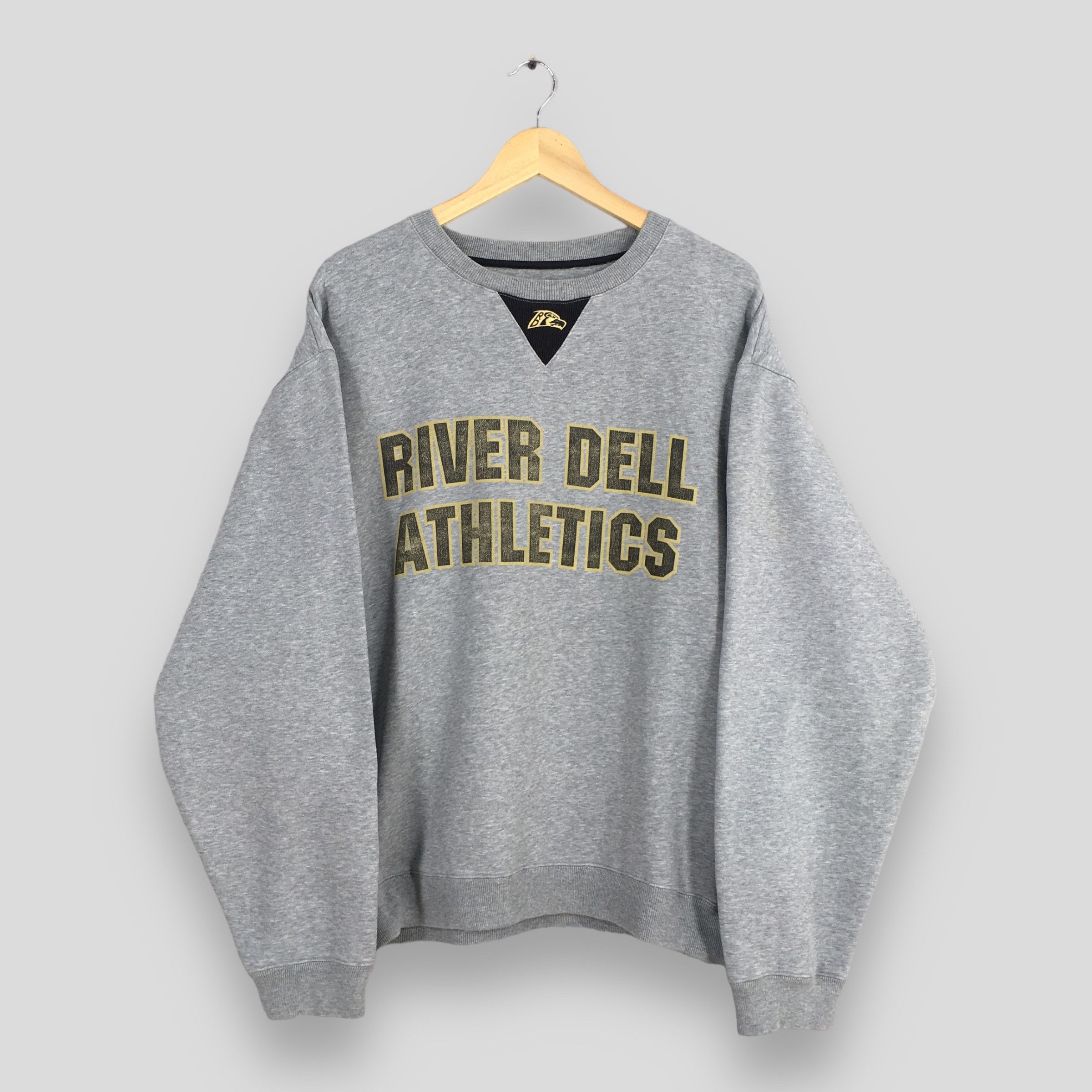 Vintage Vintage River Dell Athletics High School Sweatshirt Large Size US L / EU 52-54 / 3 - 1 Thumbnail