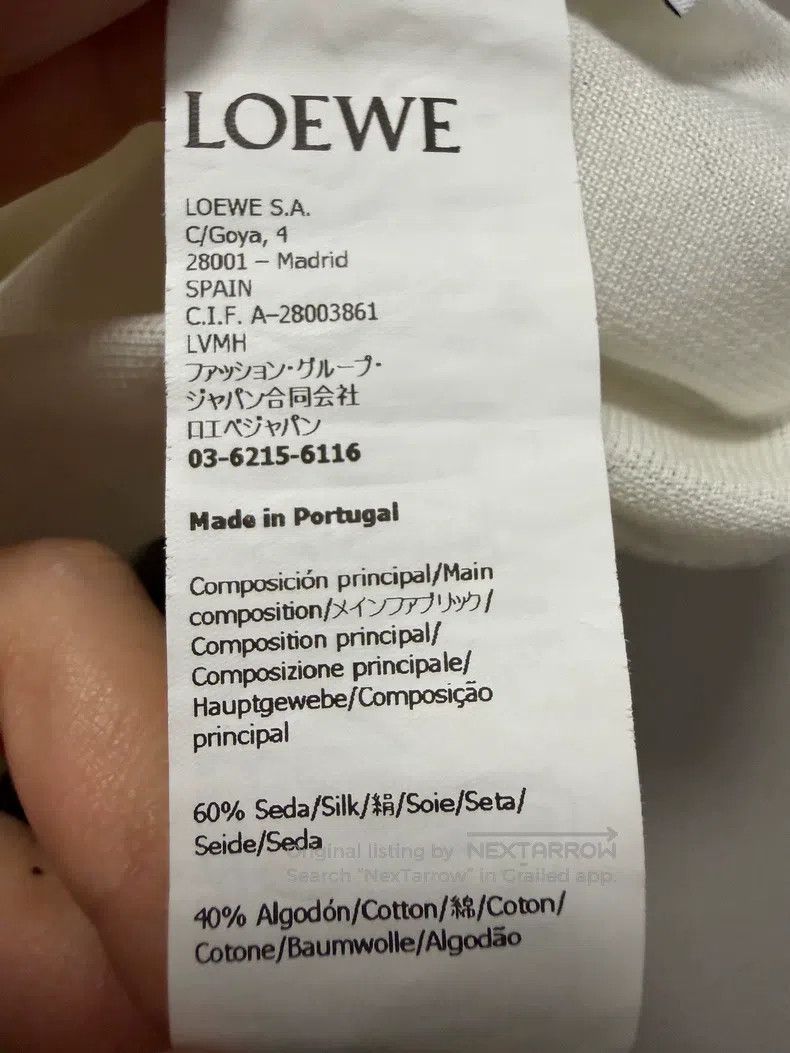 Loewe Loewe Logo polo with waist logo Size M / US 6-8 / IT 42-44 - 4 Thumbnail