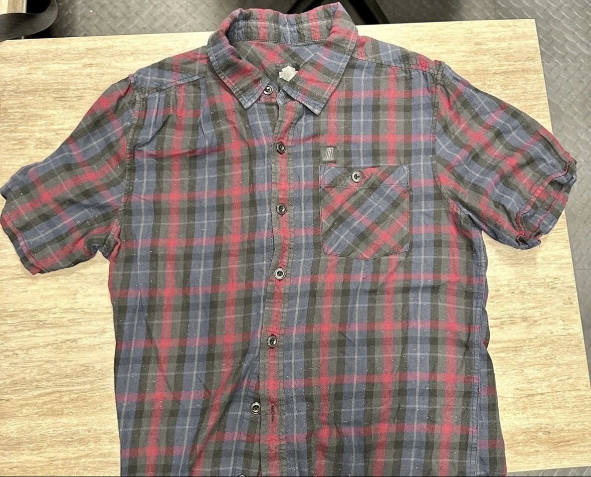 Harley Davidson Harley-Davidson Short Sleeve Flannel Shirt Size US L / EU 52-54 / 3 - 1 Thumbnail