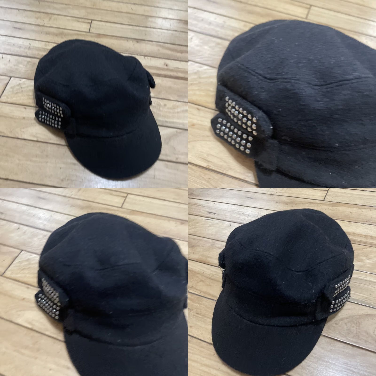 Vintage VINTAGE Icing Bejeweled Cadet Cap Wool Black Rave Goth Scene Grunge Adult OS Rare Cap Womens OS Black Wool Vintage Icing Cadet Cap Bejeweled Size ONE SIZE - 9 Thumbnail
