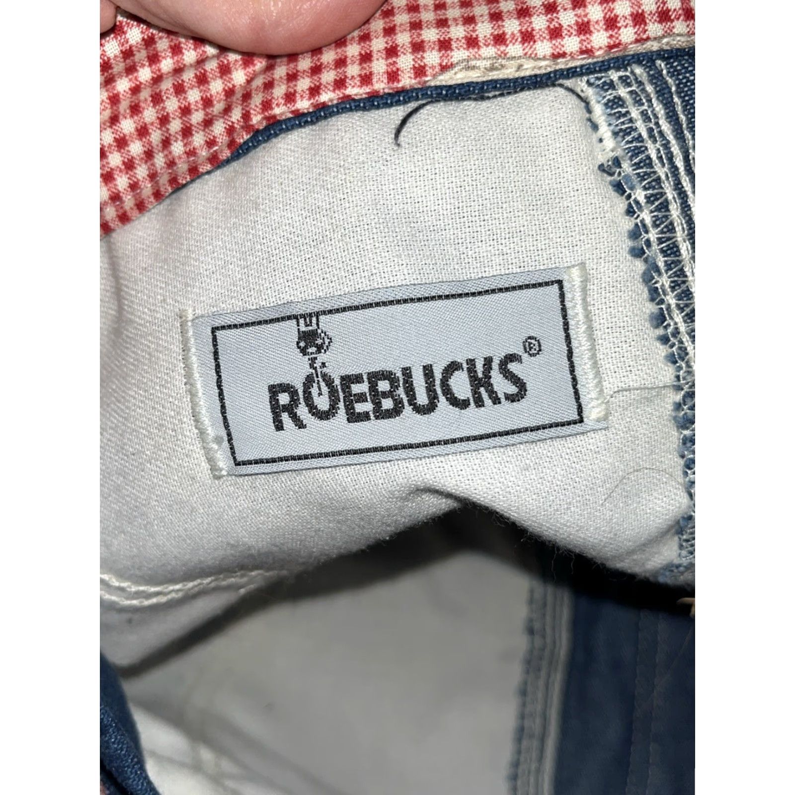 Doublet ROEBUCKS Horse Denim JEANS Tote Bag Purse Shoulder double Handles Pockets Cotton Bag Size 32" / US 10 / IT 46 - 7 Thumbnail