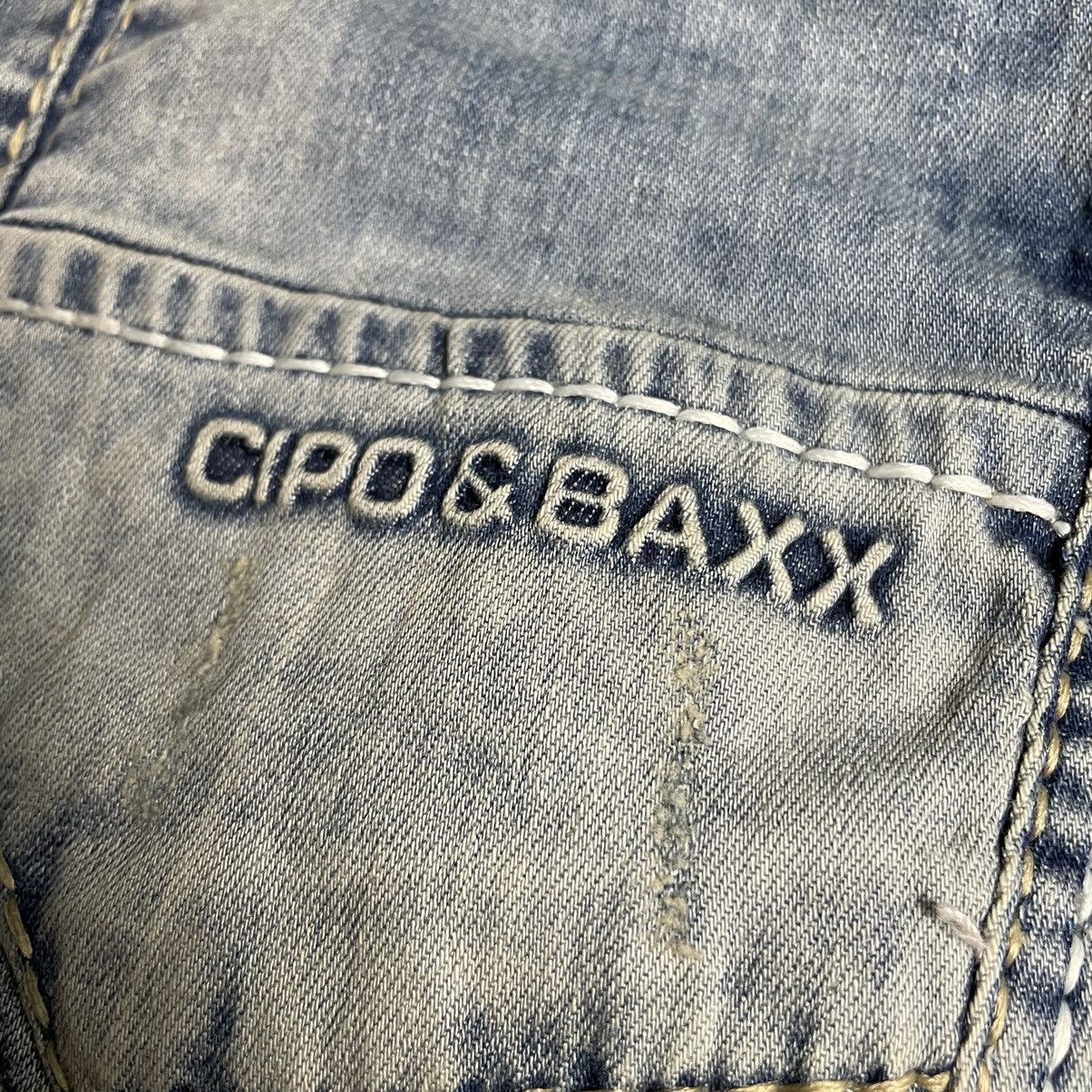 Hysteric Glamour CIPO BAXX WASHED BLEACH SKINNY FIT DENIM PANTS Size 28" / US 6 / IT 42 - 14 Thumbnail
