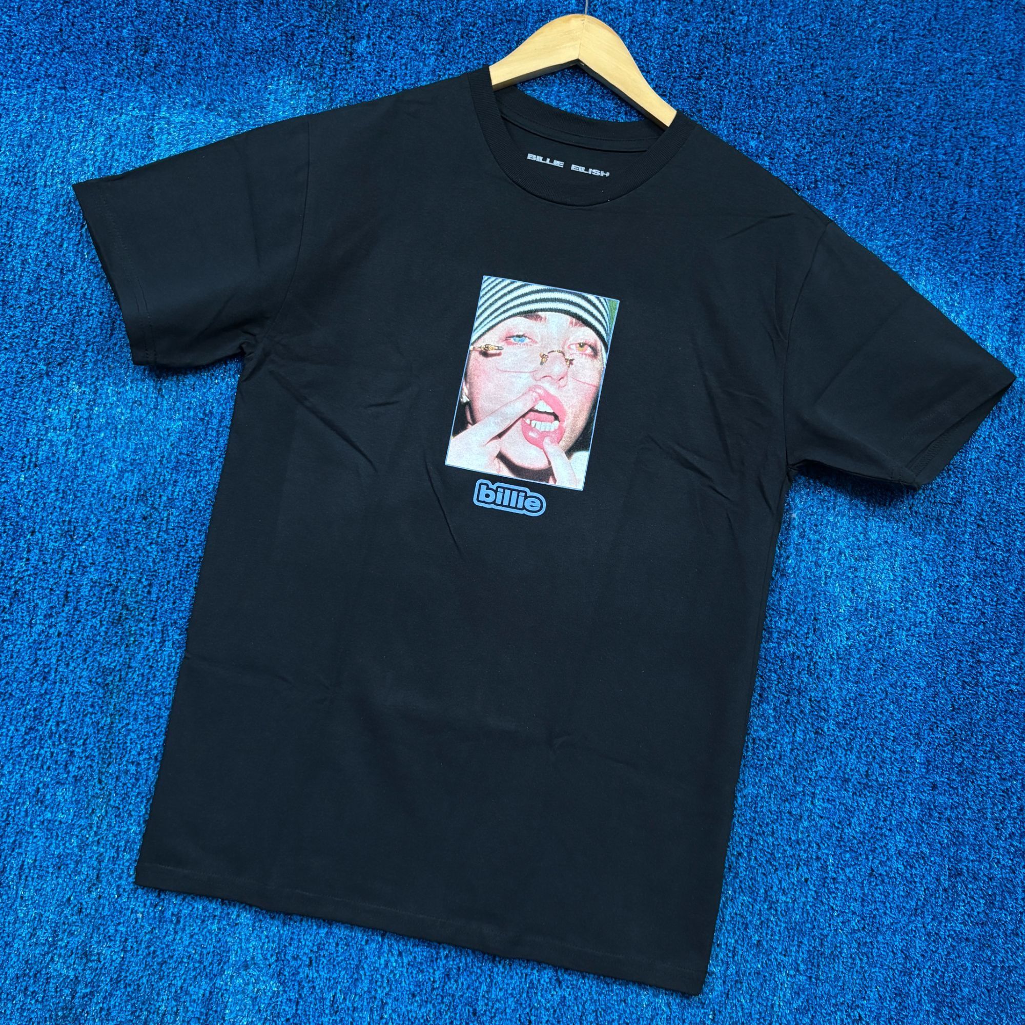 Billie Eilish Billie Eilish Glasses and Grills Portrait Bedroom Pop Tee M Size US M / EU 48-50 / 2 - 3 Thumbnail