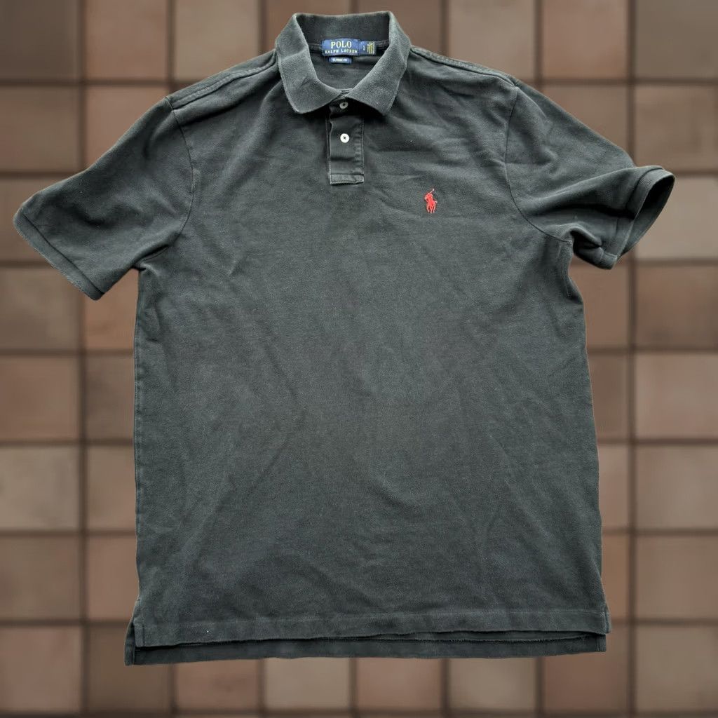 Ralph Lauren Polo Ralph Lauren Polo Shirt Men L Black Cotton Golf Preppy Casual Shirt Polo Golfing Classic Slimming Logo Size US L / EU 52-54 / 3 - 1 Thumbnail
