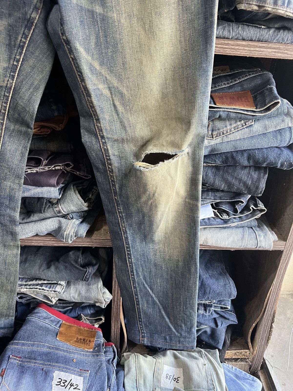 April 77 🔥April 77 Distressed Denim Size US 31 - 9 Thumbnail