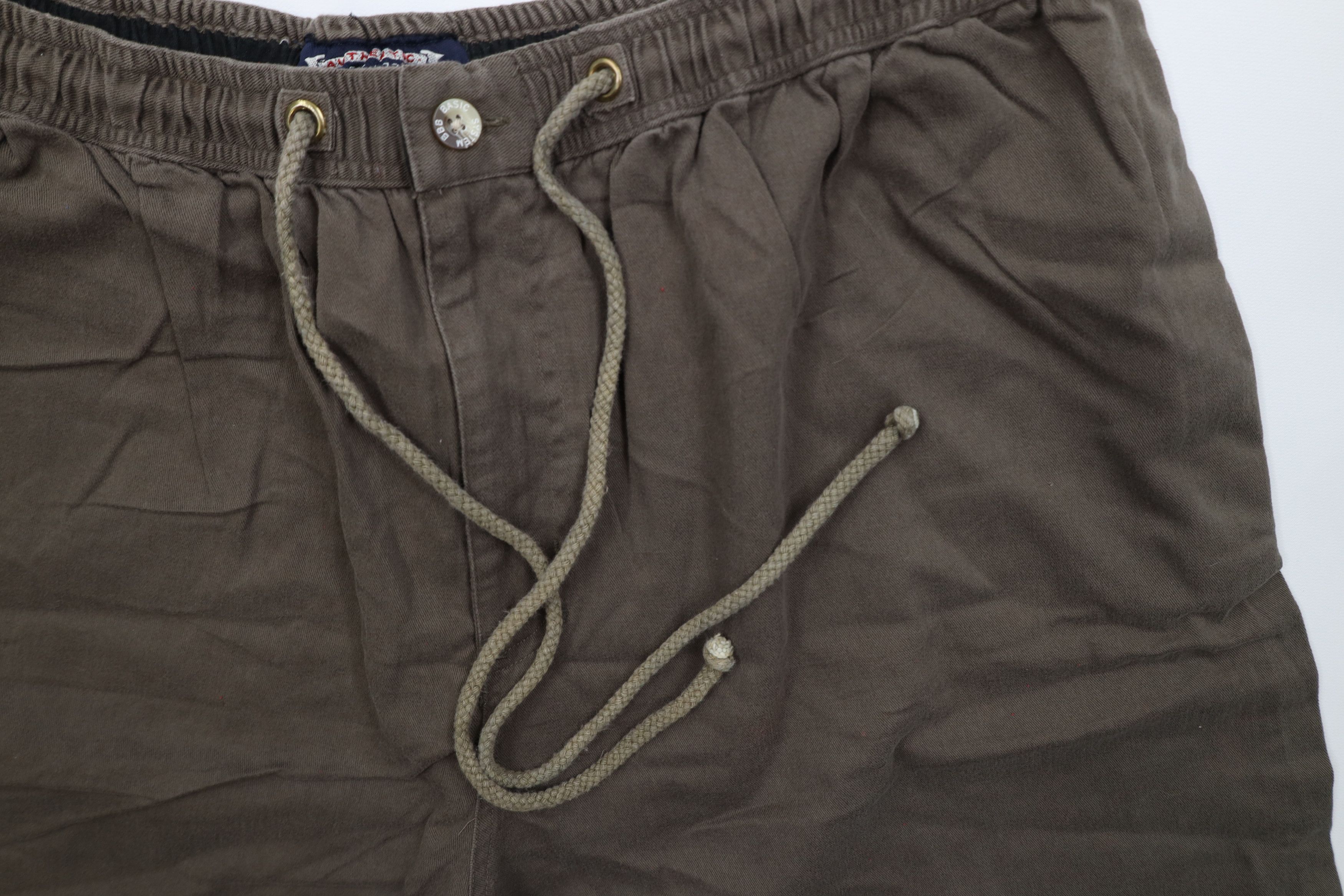 Vintage Vintage 90s Streetwear Blank Above Knee Shorts Green Cotton Size US 36 / EU 52 - 6 Thumbnail