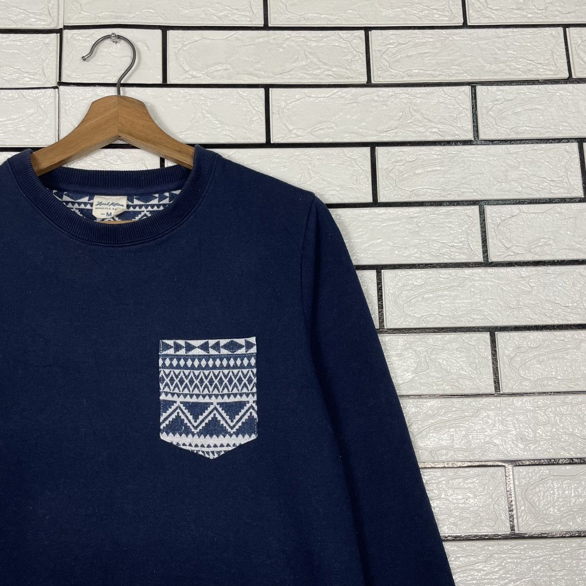 Japanese Brand Local Motion Hawaii Single Pocket Sweater Size US S / EU 44-46 / 1 - 5 Thumbnail