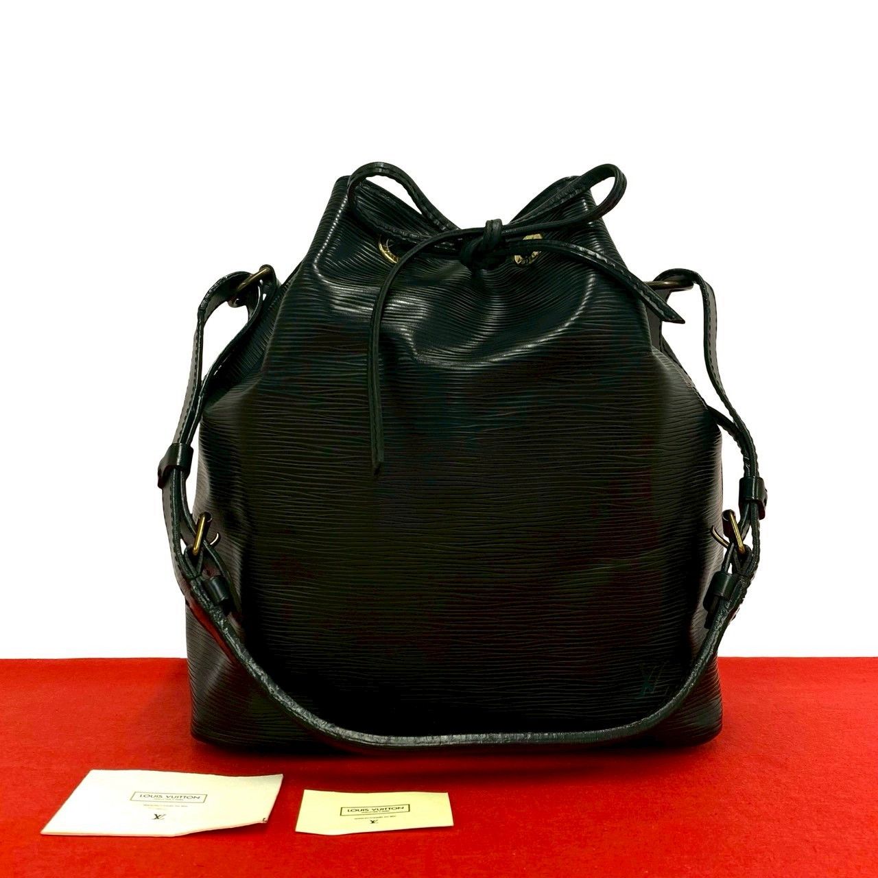 Louis Vuitton Louis Vuitton Louis Vuitton Petit Noe Epi Shoulder Bag Leather Shoulder Bag DUTY FREE for USA Size ONE SIZE - 1 Thumbnail