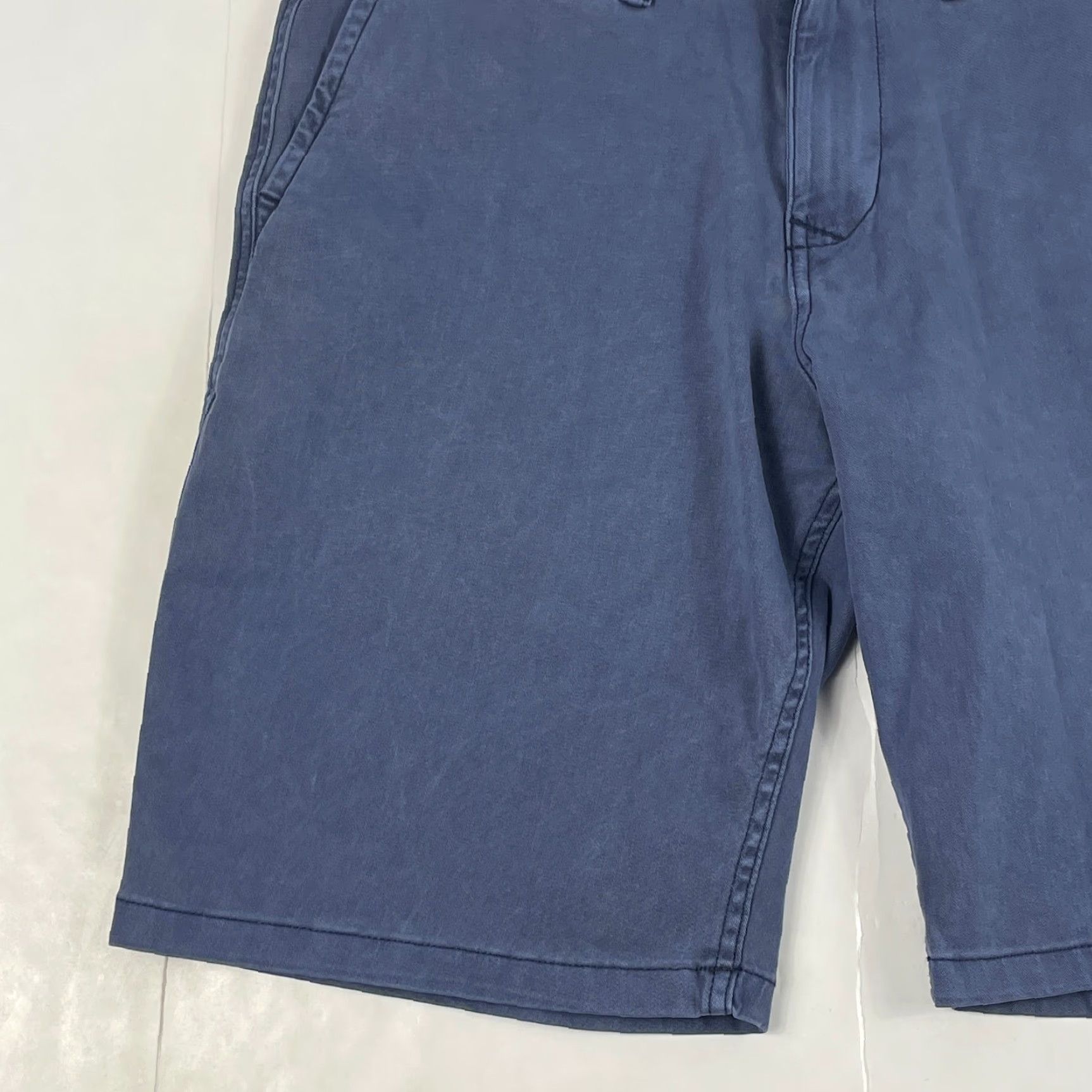 Lucky Brand Lucky Brand Shorts Mens 31 x 10 Blue Saturday Stretch Chino Golfing Indigo Short Size US 31 - 5 Thumbnail