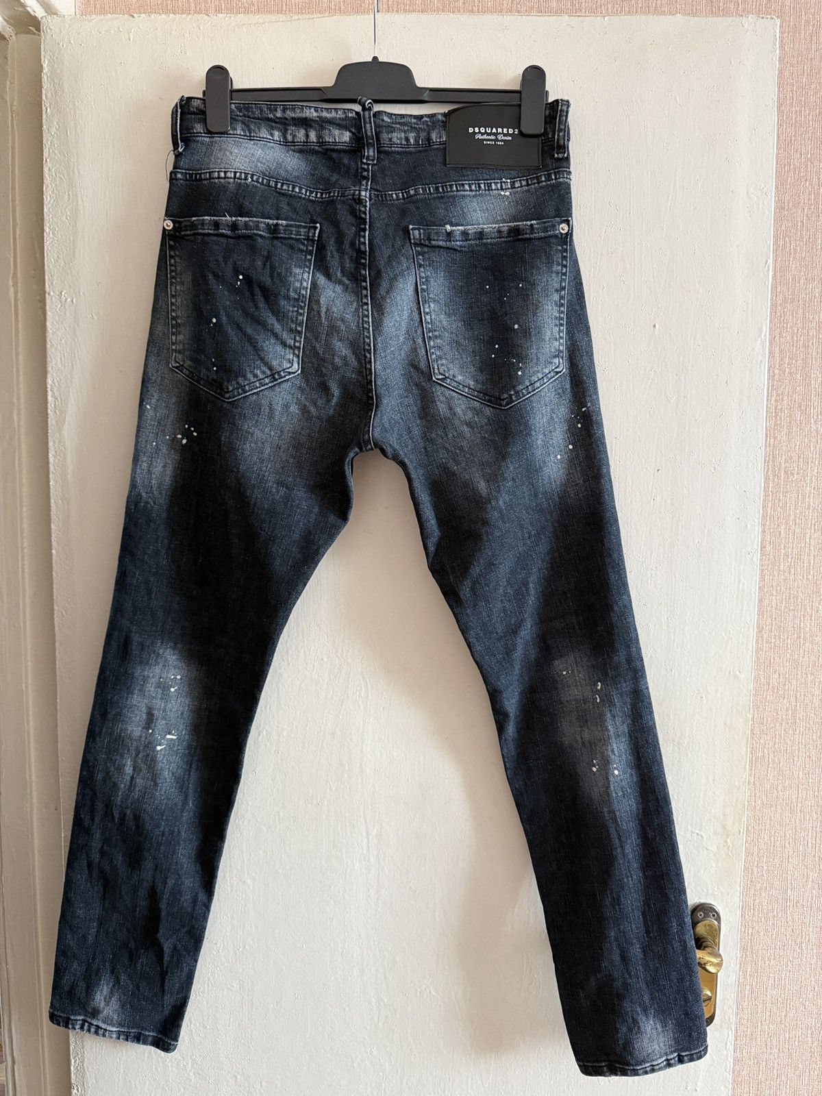 Dsquared2 Vintage Dsquared2 Jean Distressed Paint Splatter Denim Jeans Size US 32 / EU 48 - 10 Thumbnail