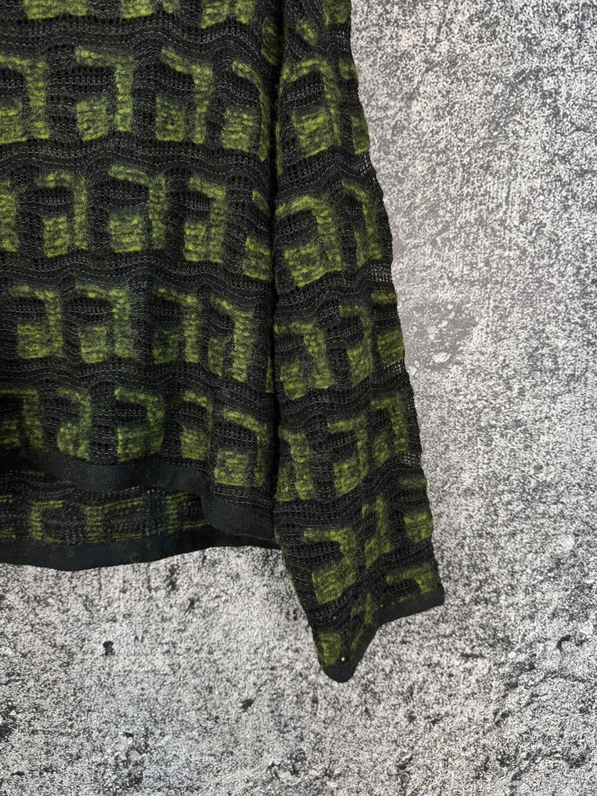 Other Niederberger Wool Sweater Geometric Pattern Cowl Neck Size M Size ONE SIZE - 15 Thumbnail