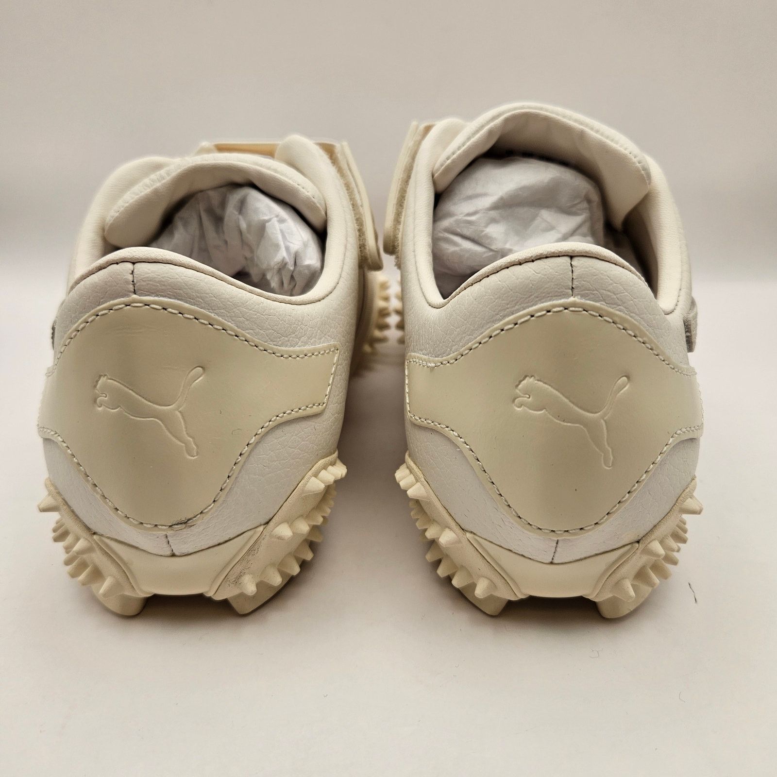 Puma PUMA RARE WOMEN'S 10.5 MOSTRO LEATHER FROSTED IVORY WHITE Size US 10.5 / IT 40.5 - 4 Thumbnail