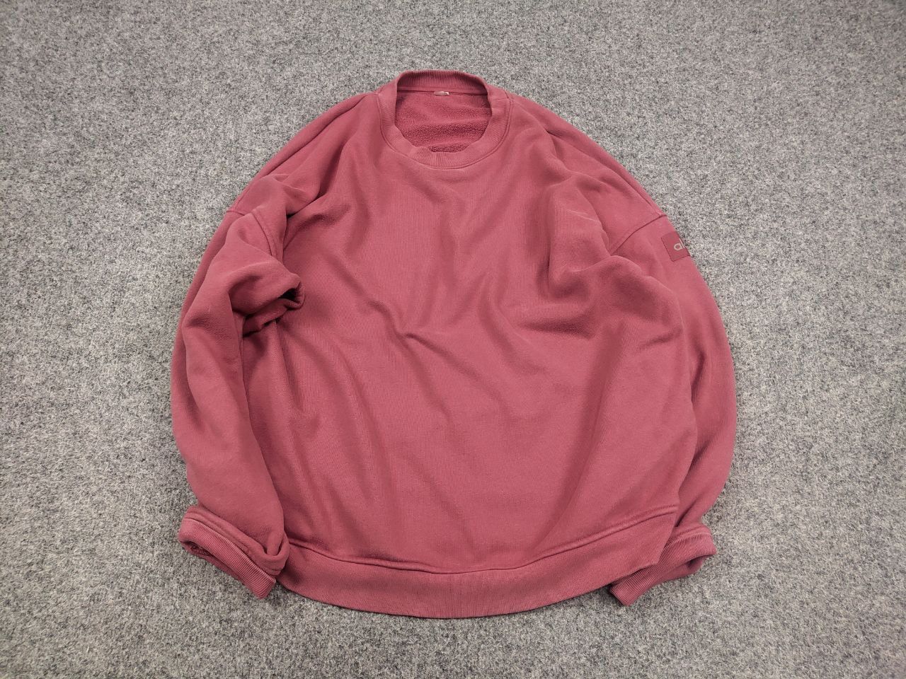 Alo Alo Yoga Accolade Crew Neck Oversized Sweatshirt purple pink Size L / US 10 / IT 46 - 2 Thumbnail
