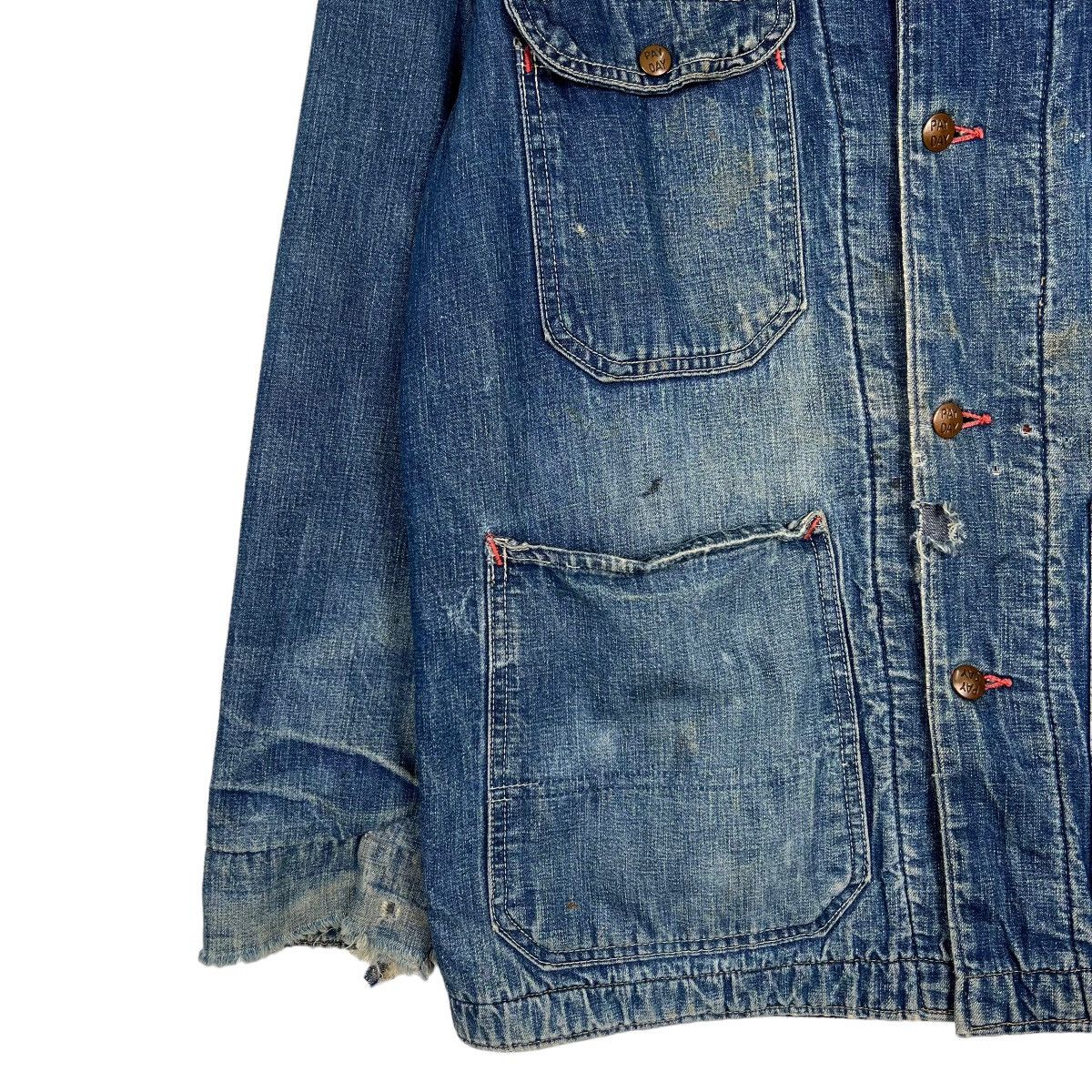 JCPenney 🔥 TRUE VINTAGE 1950s PAY DAY PENNY'S BLANKET CHORE JACKET Size US M / EU 48-50 / 2 - 11 Thumbnail