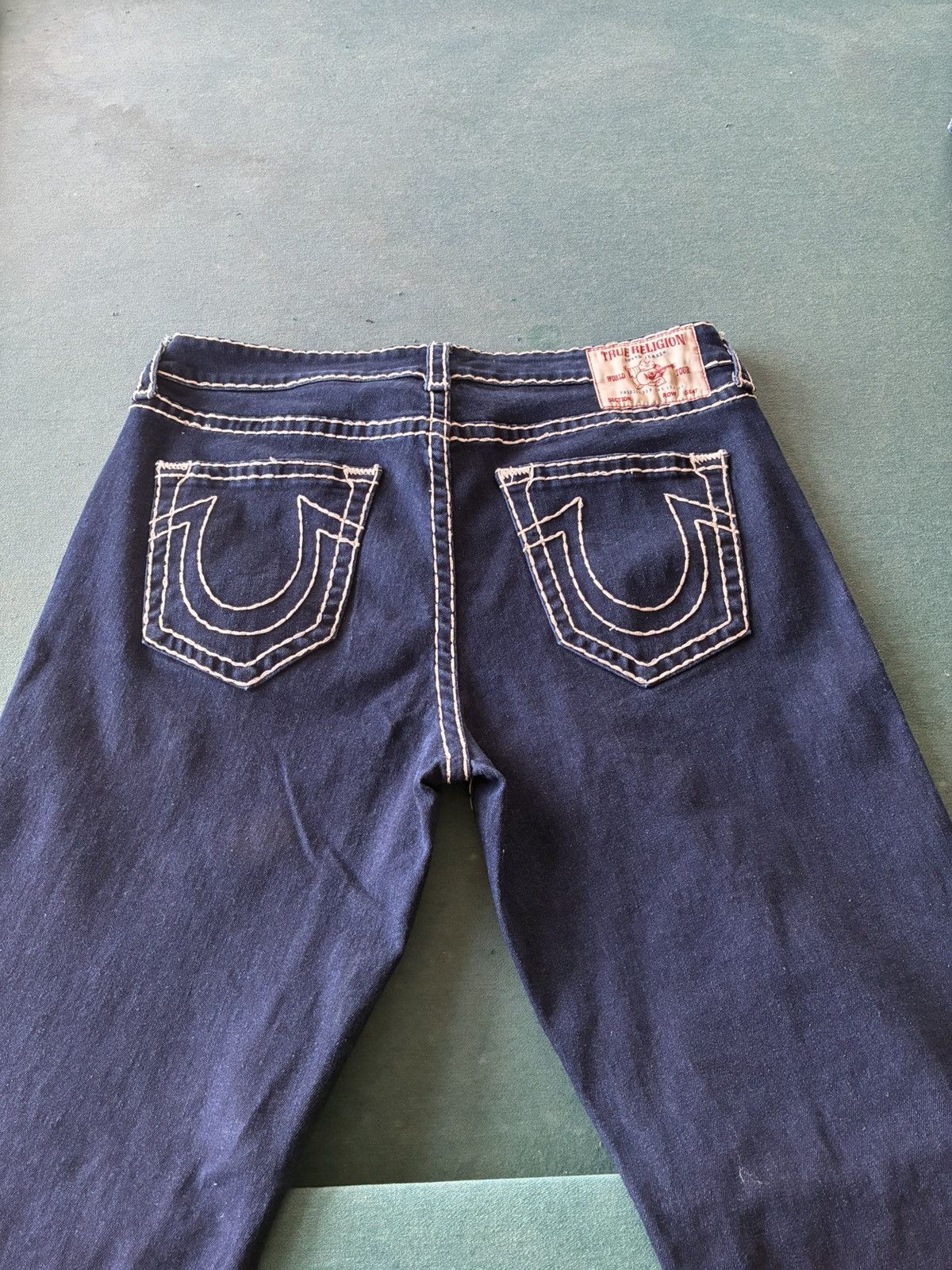 True Religion True Religion Navy Blue/White Stitching Men’s Size US 36 / EU 52 - 4 Thumbnail