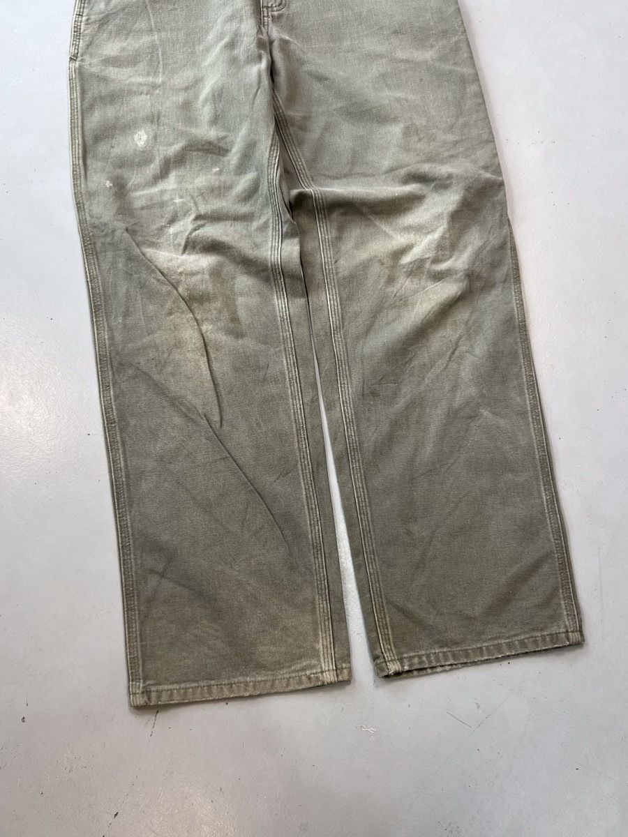 Carhartt Vintage carhartt b11 moss carpenter denim Size US 34 / EU 50 - 3 Thumbnail