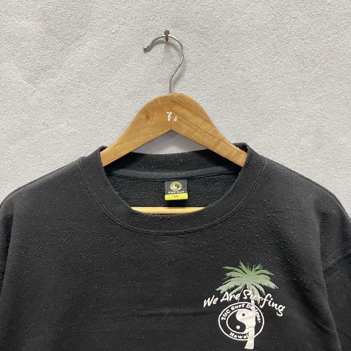 Vintage T&C Surf Designs “We Are Surfing” Black Sweatshirt Size US L / EU 52-54 / 3 - 4 Thumbnail
