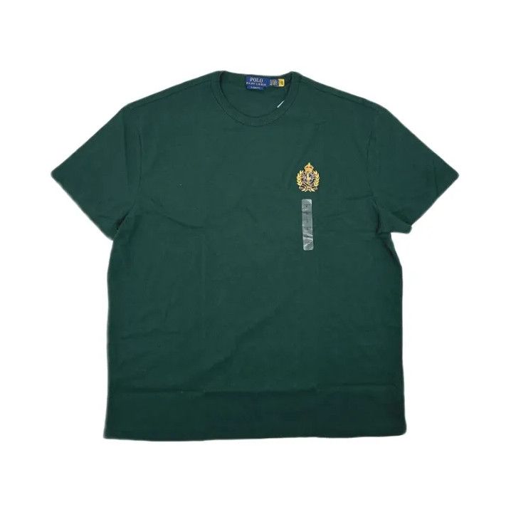 Polo Ralph Lauren Polo Ralph Lauren Green Embroidered Short Sleeve Tee Size US L / EU 52-54 / 3 - 1 Thumbnail