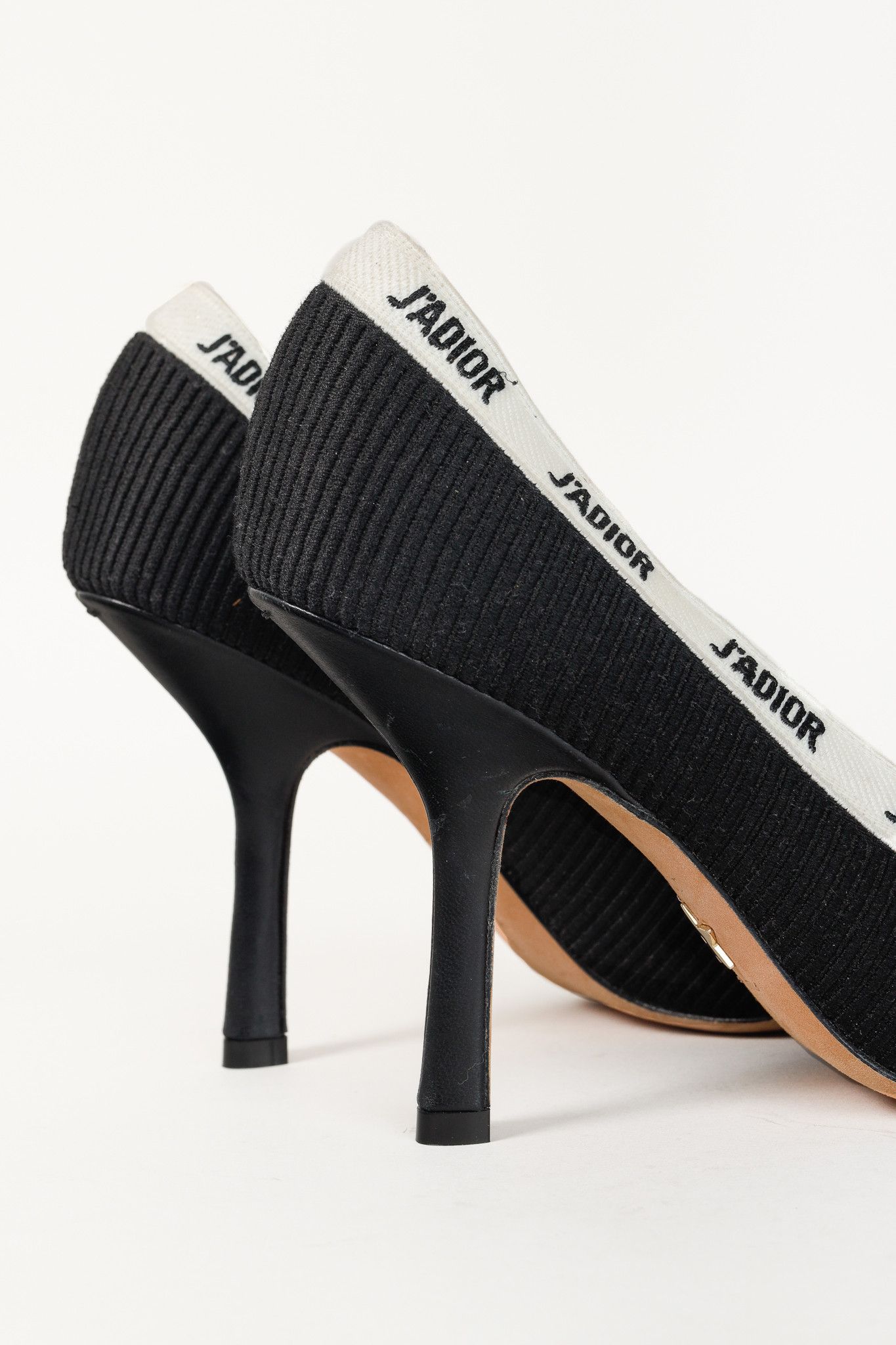 Dior Christian Dior J'ADIOR Ribbon Trim Pointed Toe Fabric Pumps Size US 5.5 / IT 35.5 - 8 Thumbnail