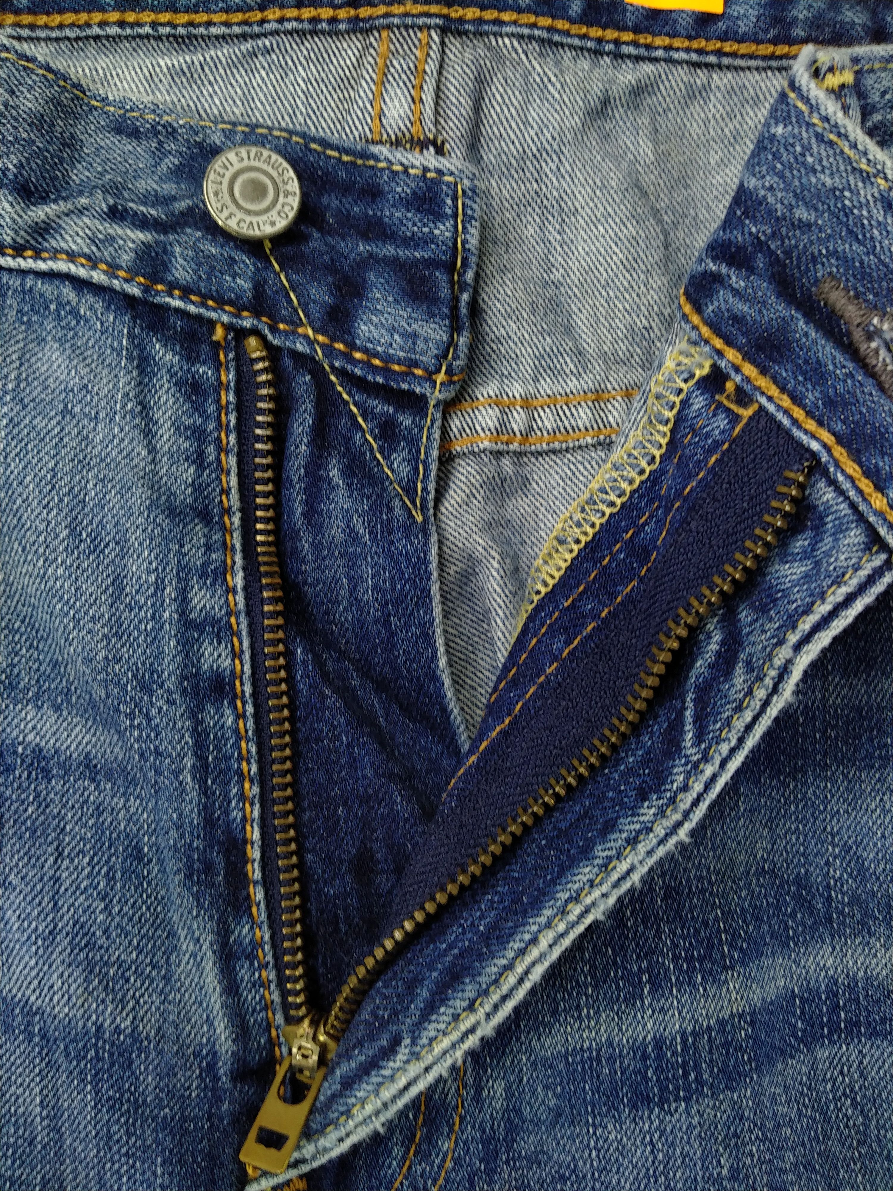 Levi's Faded Blue Levi's 503 Jeans 37x28 Denim -JG041 Size US 37 - 6 Thumbnail