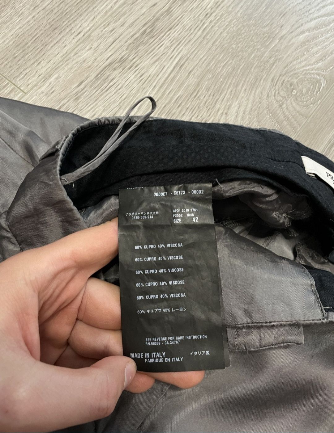 Prada Prada Milano Silky Pants Size 28" / US 6 / IT 42 - 7 Thumbnail