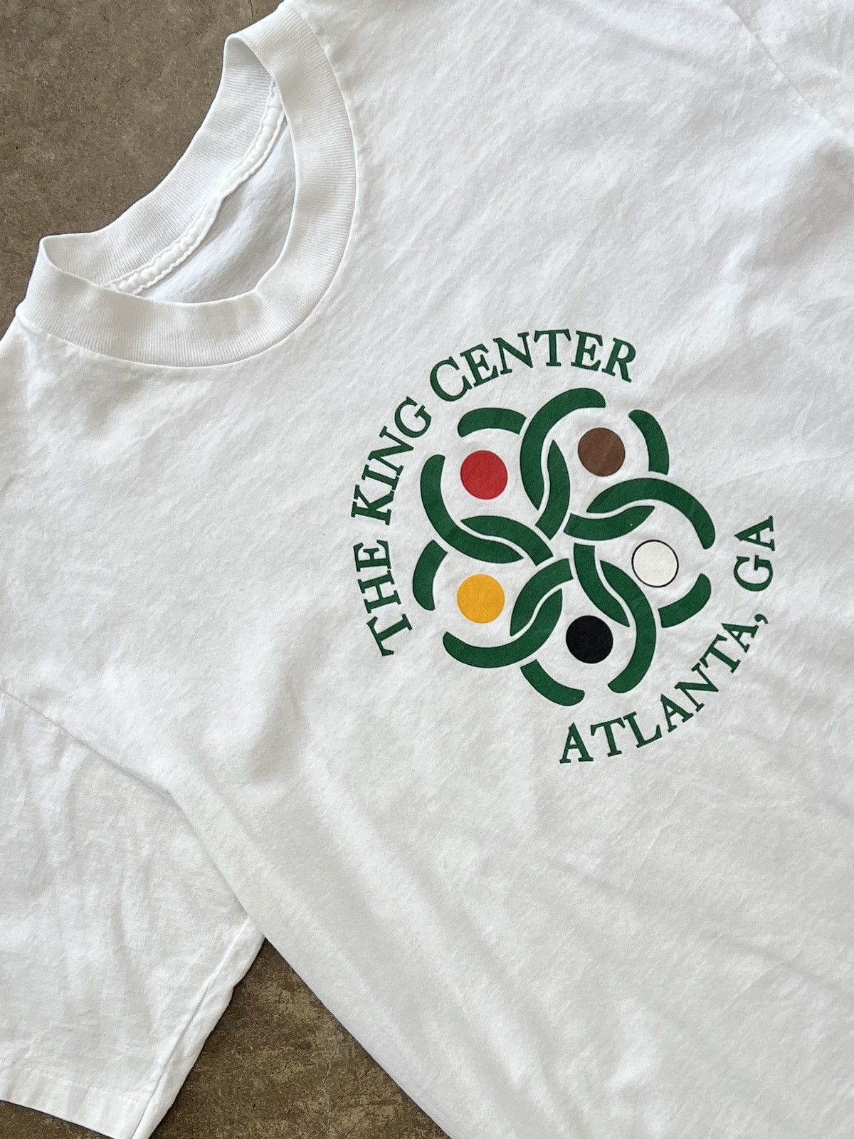 Vintage Vintage The King Center Atlanta Georgia Justice MLK Large Size US L / EU 52-54 / 3 - 1 Thumbnail