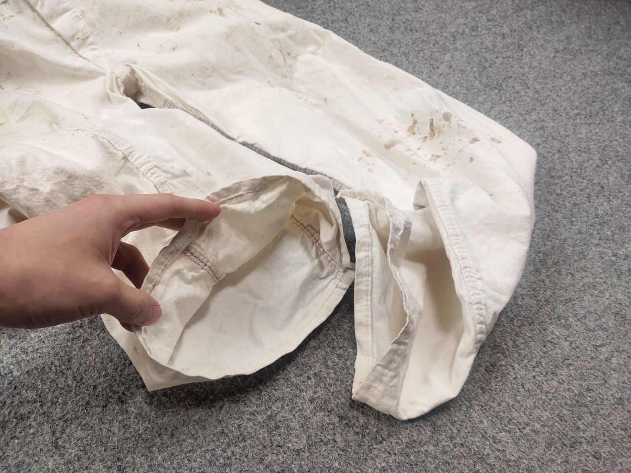 Vintage Vintage 60's Sanforized Union overalls painters Work Pants Size US 34 / EU 50 - 14 Thumbnail
