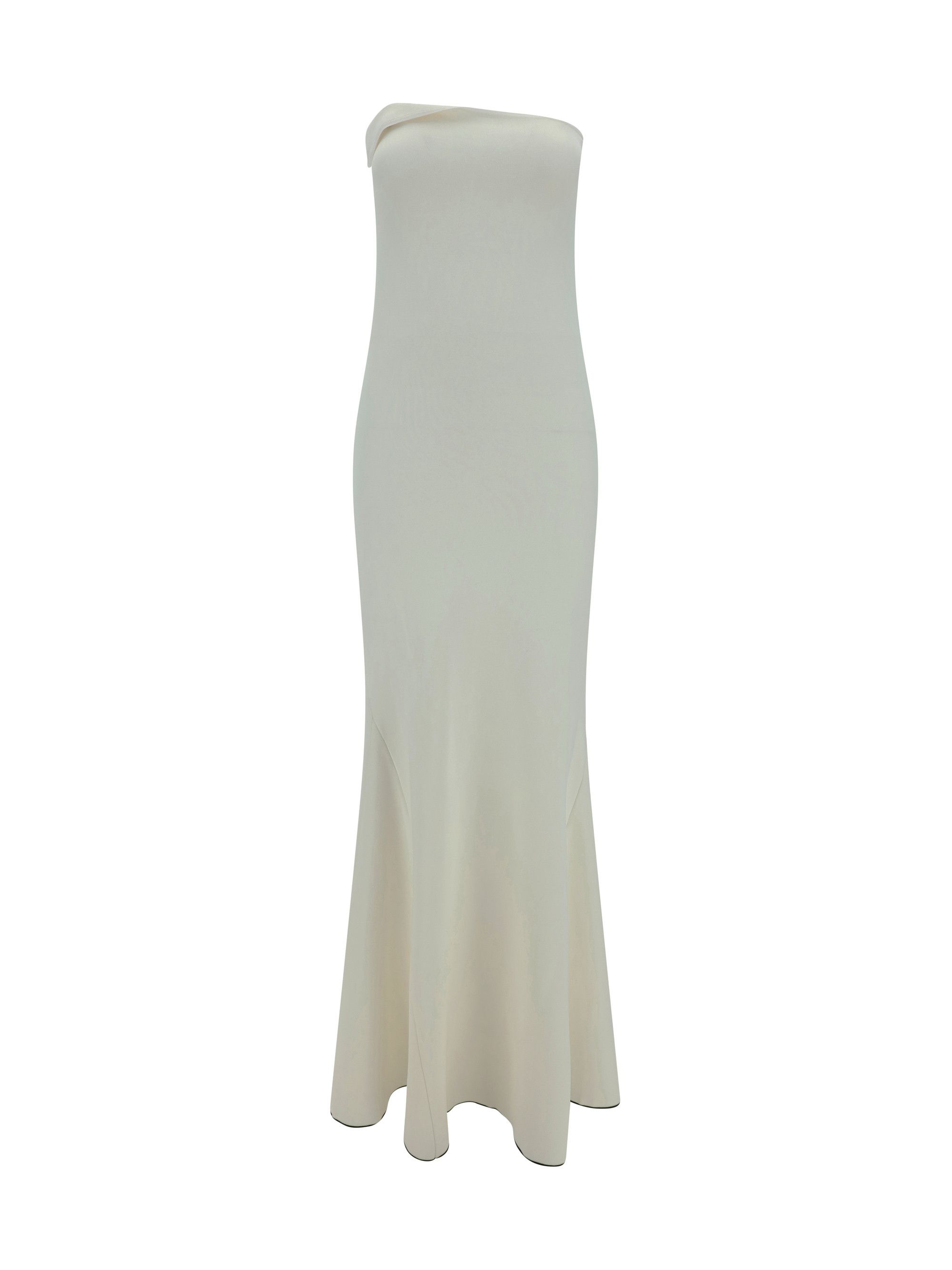 image of Jacquemus La Robe Aro Long Dress in White, Women's (Size Medium)
