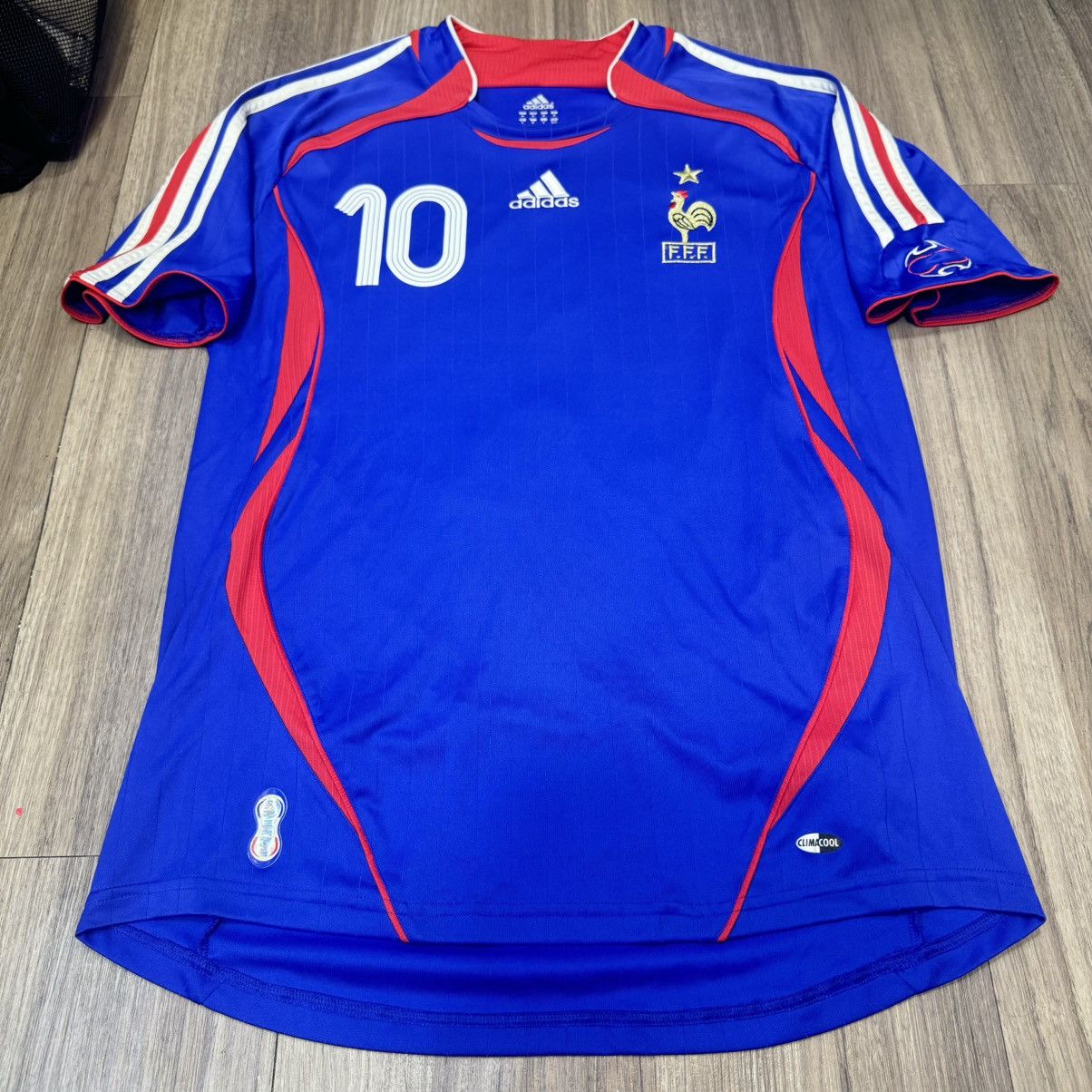 France WC2006 home shirt #10 Zidane