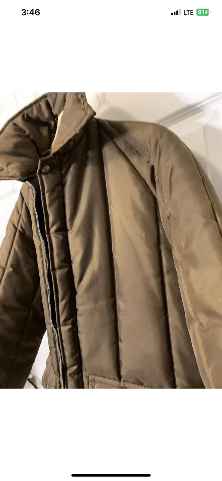 Other Vtg blizzard pruf mens sz M brown insulated outerwear Size US M / EU 48-50 / 2 - 3 Thumbnail