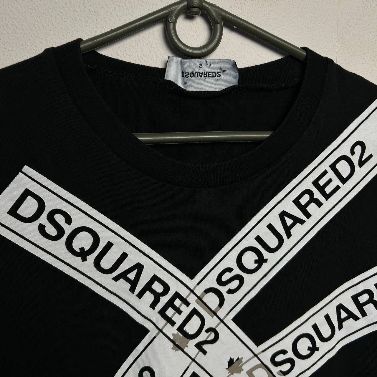 Dsquared2 Designer Dsquared2 big logo streetwear y2k opium tee Size US S / EU 44-46 / 1 - 3 Thumbnail