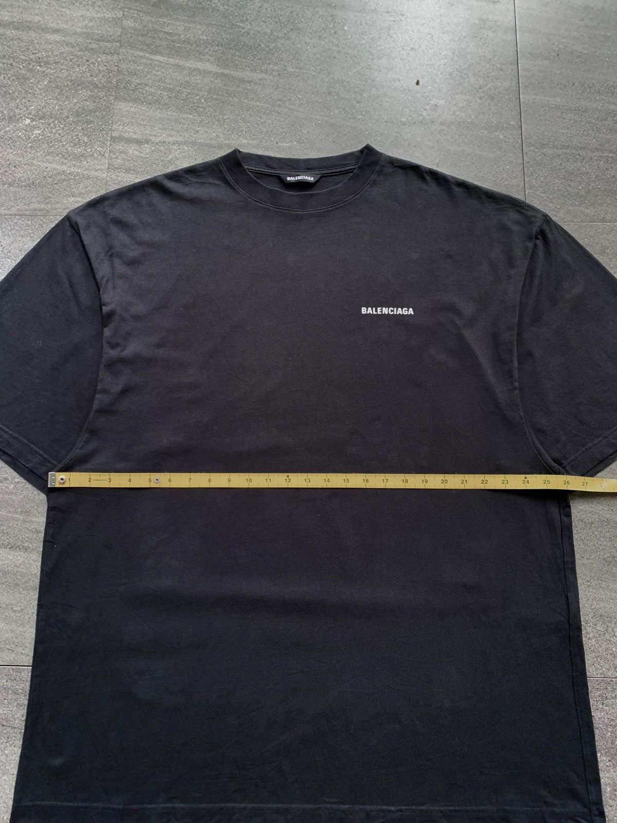 Balenciaga FREE TAX! Defile Logo tee Size US M / EU 48-50 / 2 - 11 Thumbnail
