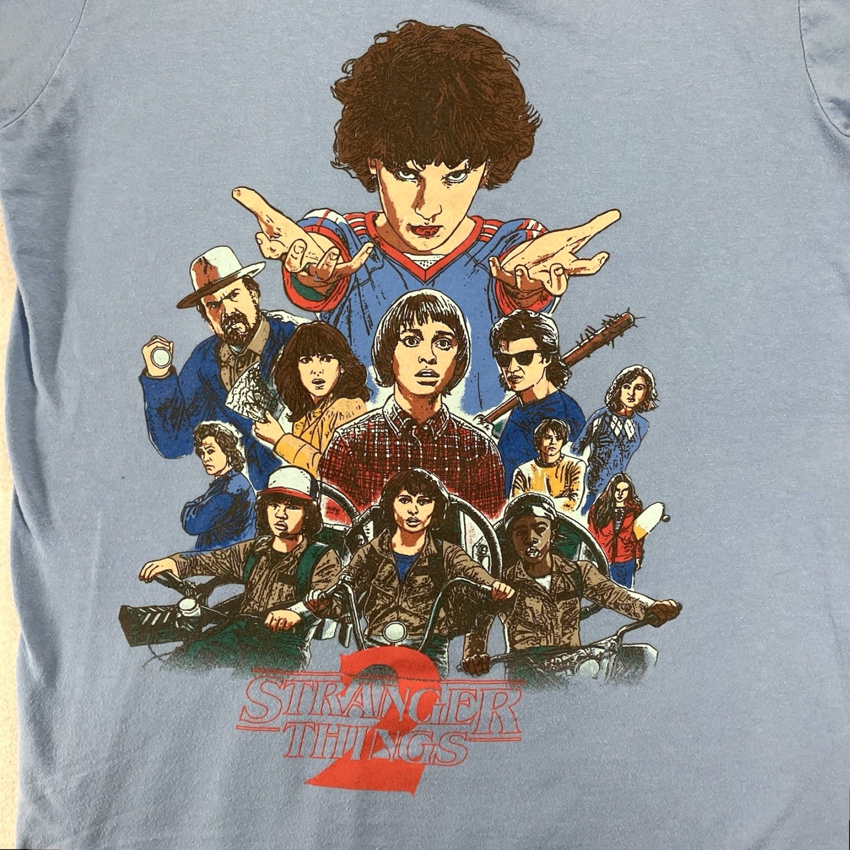 Etro Women's Stranger Things 2 T Shirt Small Retro Hero Graphic Print All Cotton Size S / US 4 / IT 40 - 3 Thumbnail