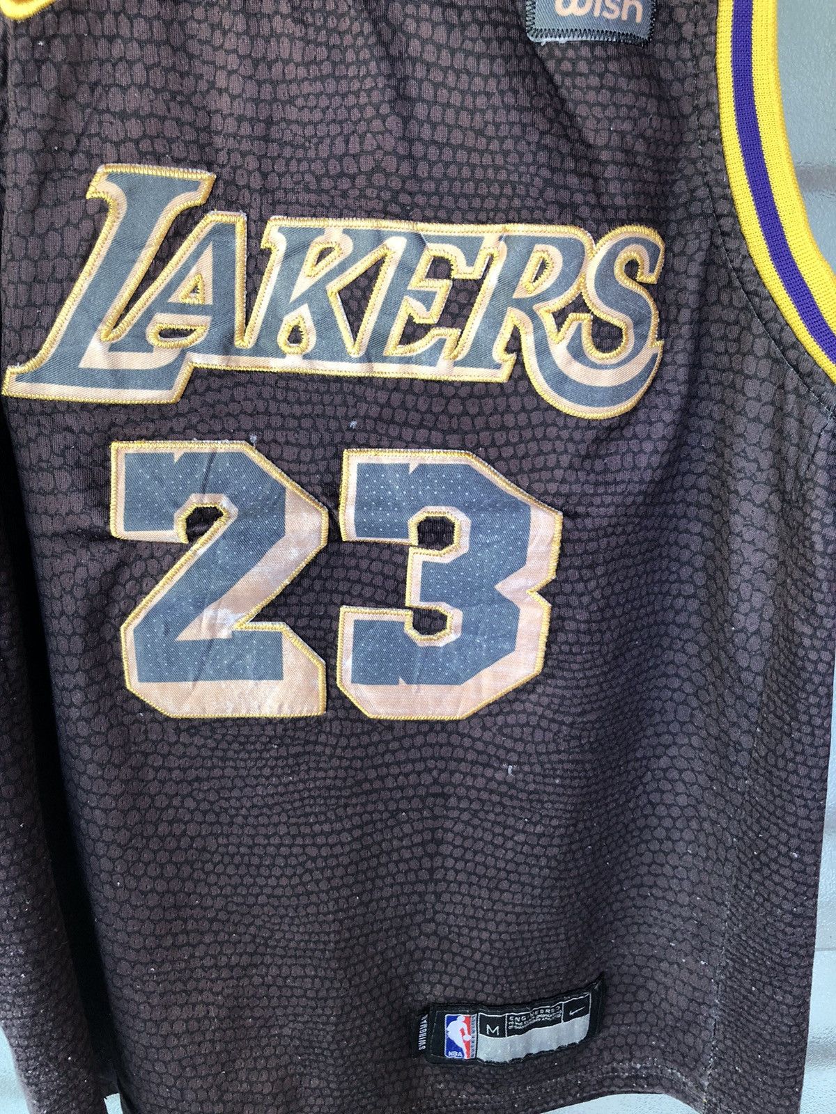 Nike Vintage Nike Lebron James LA Lakers #23 Jersey No Tee Size US M / EU 48-50 / 2 - 3 Thumbnail