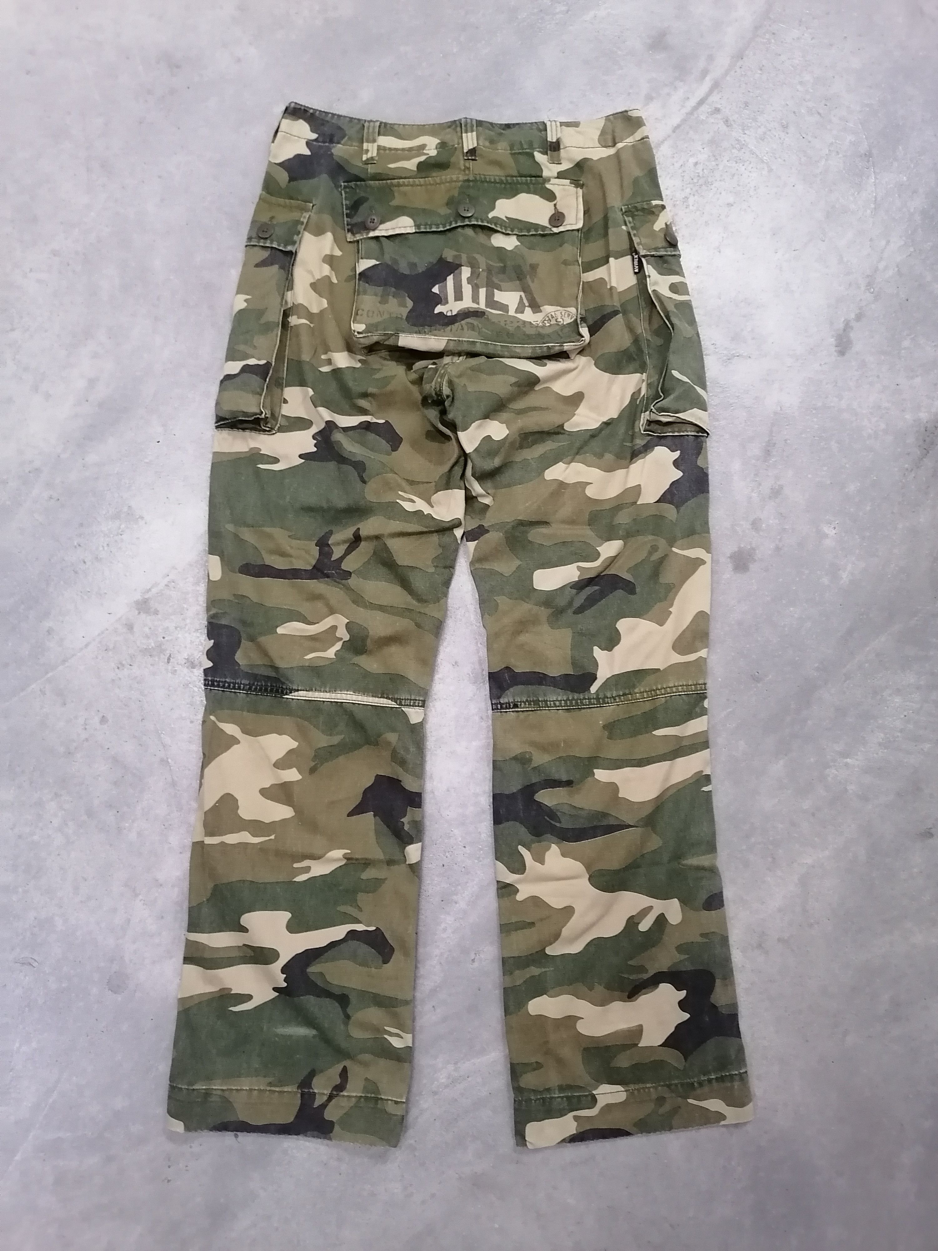 Avirex Ltd Camouflage Monkey Pants