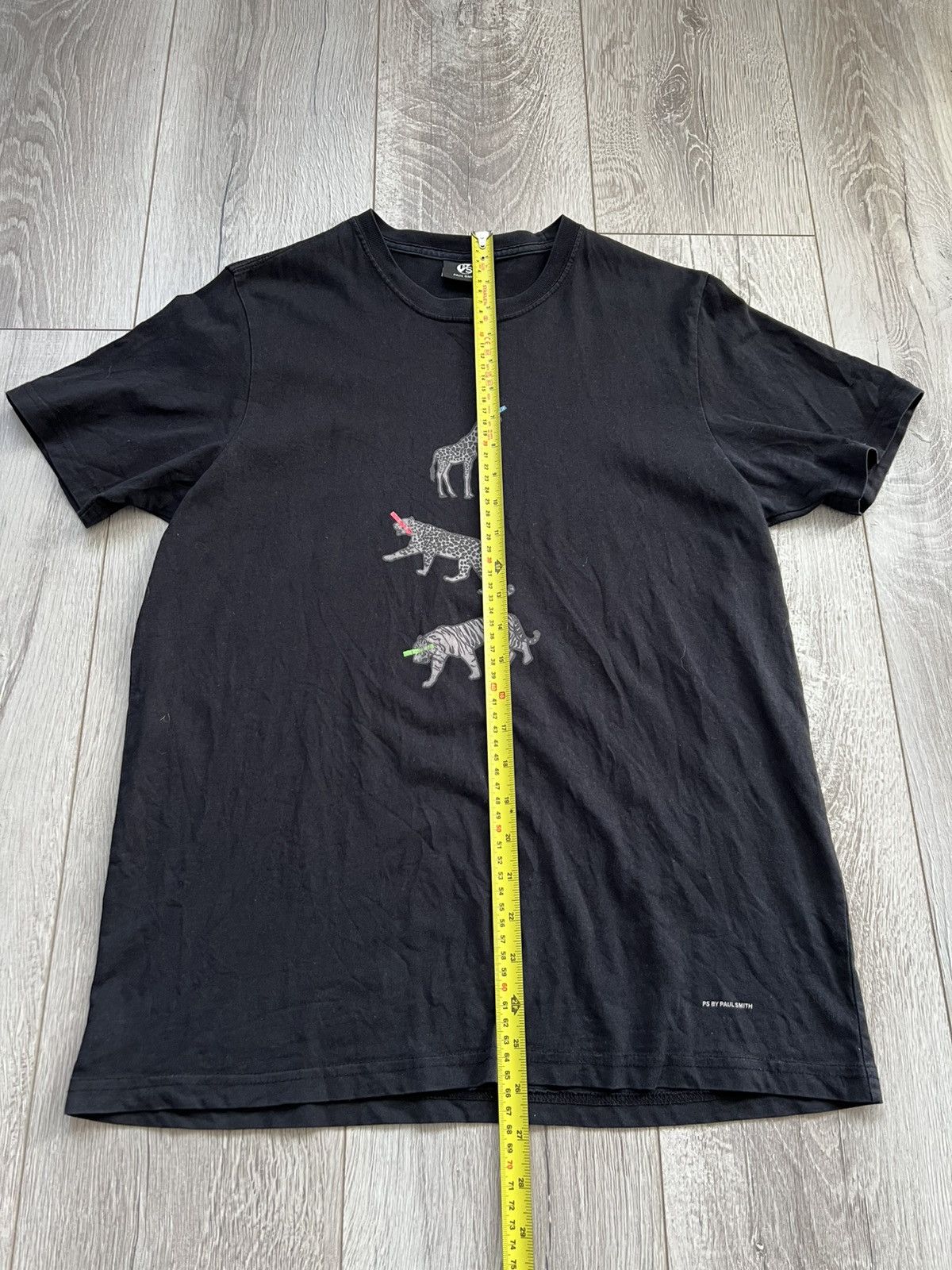 Paul Smith Paul Smith Animals Print T-Shirt Luxury Casual Tee Size L / US 10 / IT 46 - 8 Thumbnail