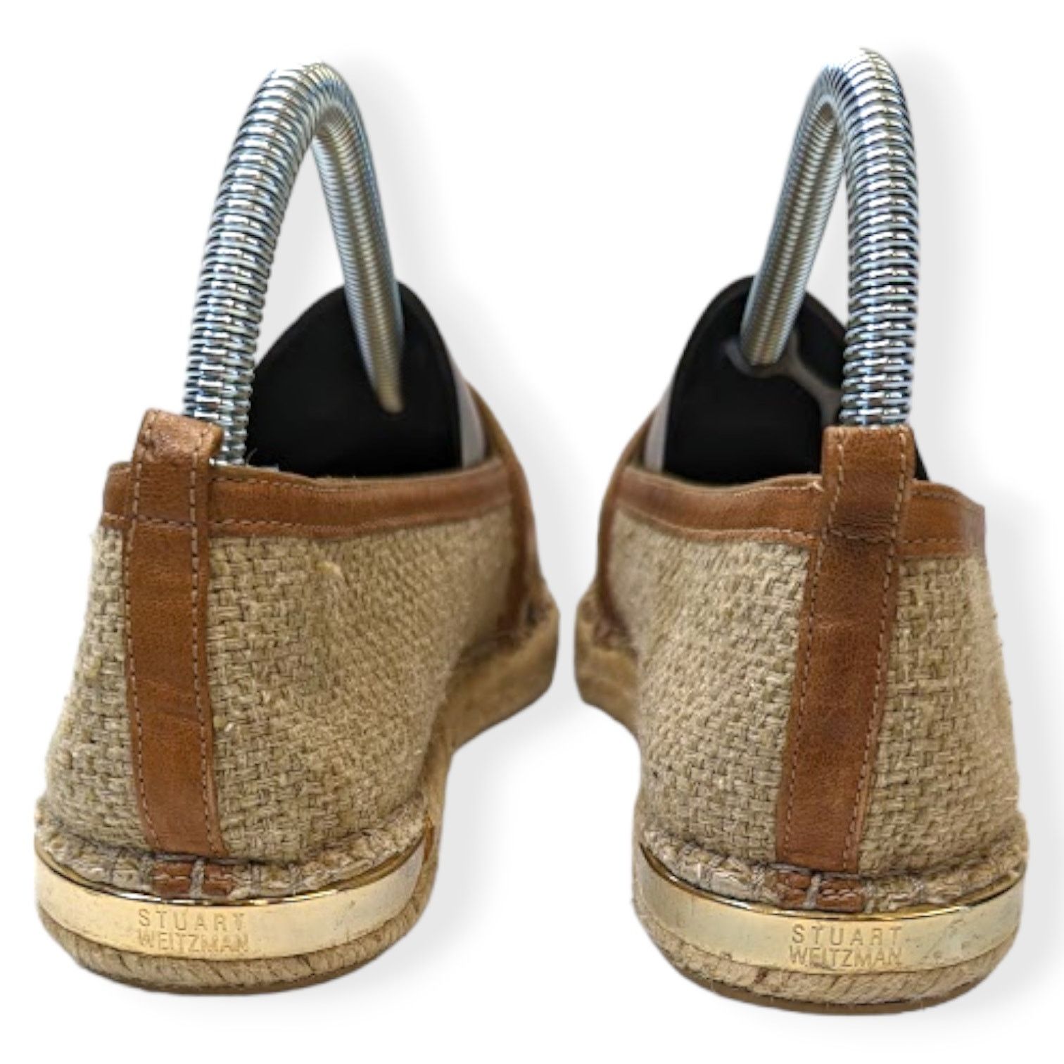 Stuart Weitzman Cheetah print leather espadrilles sz 38 (US sz 7) Size US 8 / IT 38 - 5 Thumbnail