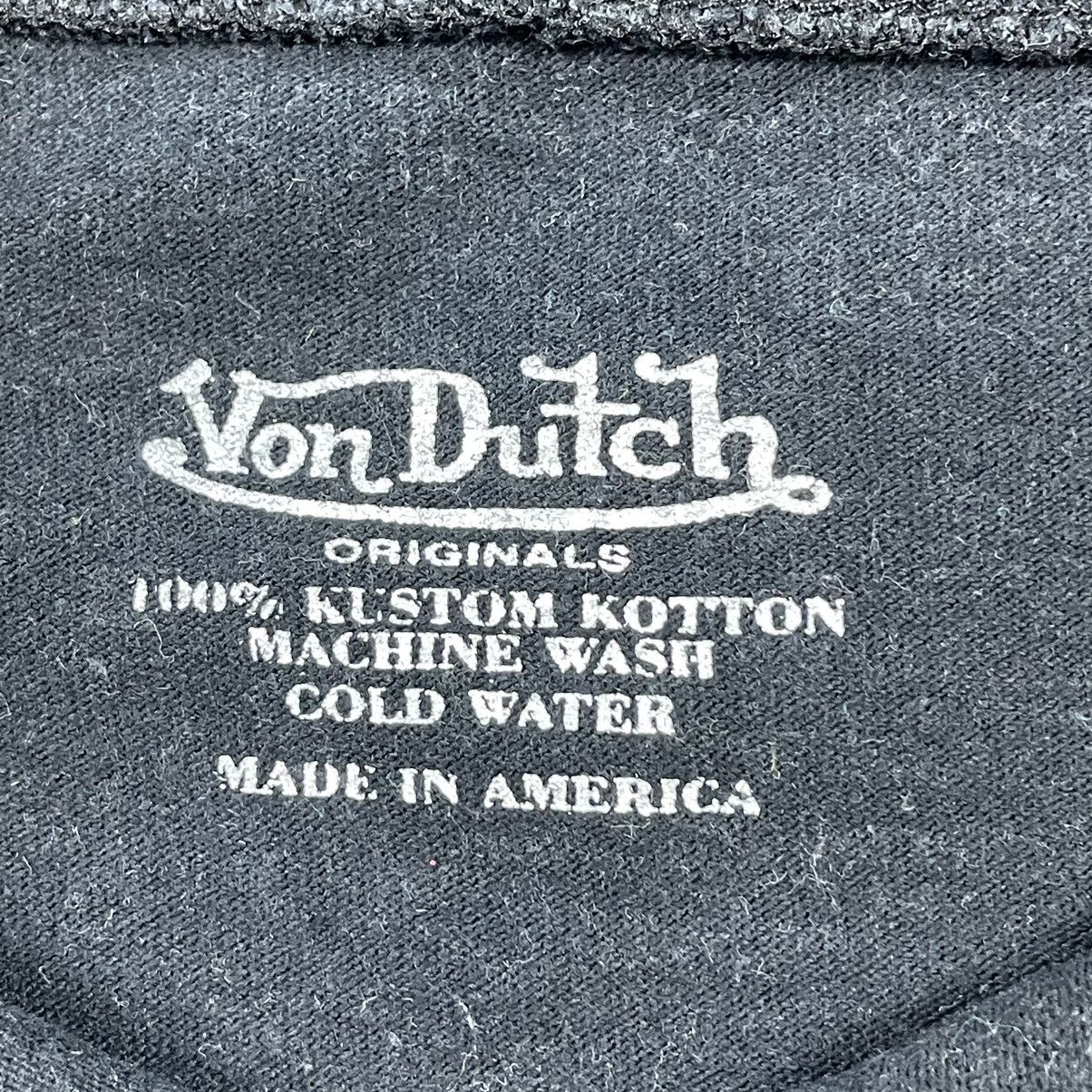 Von Dutch VTG Von Dutch Big Back Logos Long Sleeve Tee Size US XL / EU 56 / 4 - 15 Thumbnail