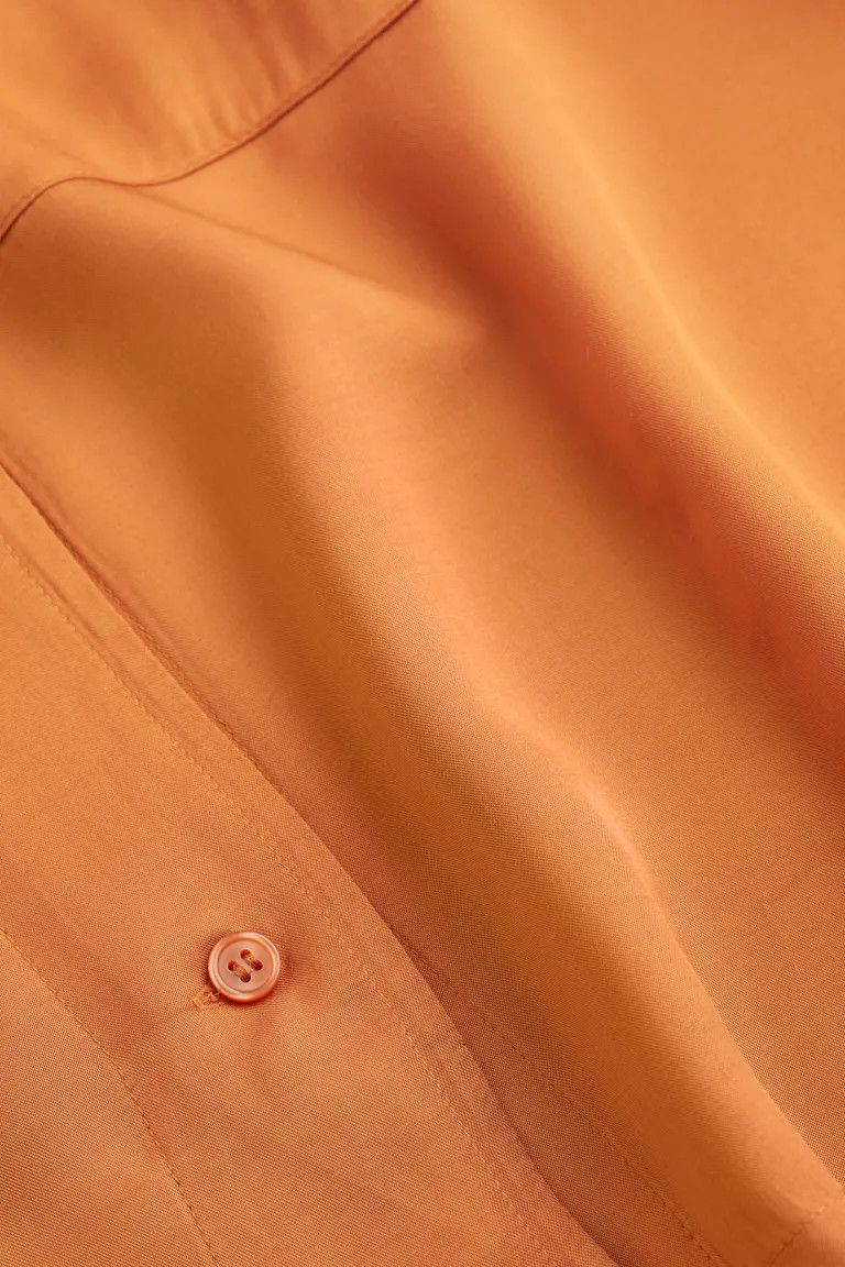 Song For The Mute o1mle1224 Button Up Shirt in Orange Size US M / EU 48-50 / 2 - 2 Thumbnail