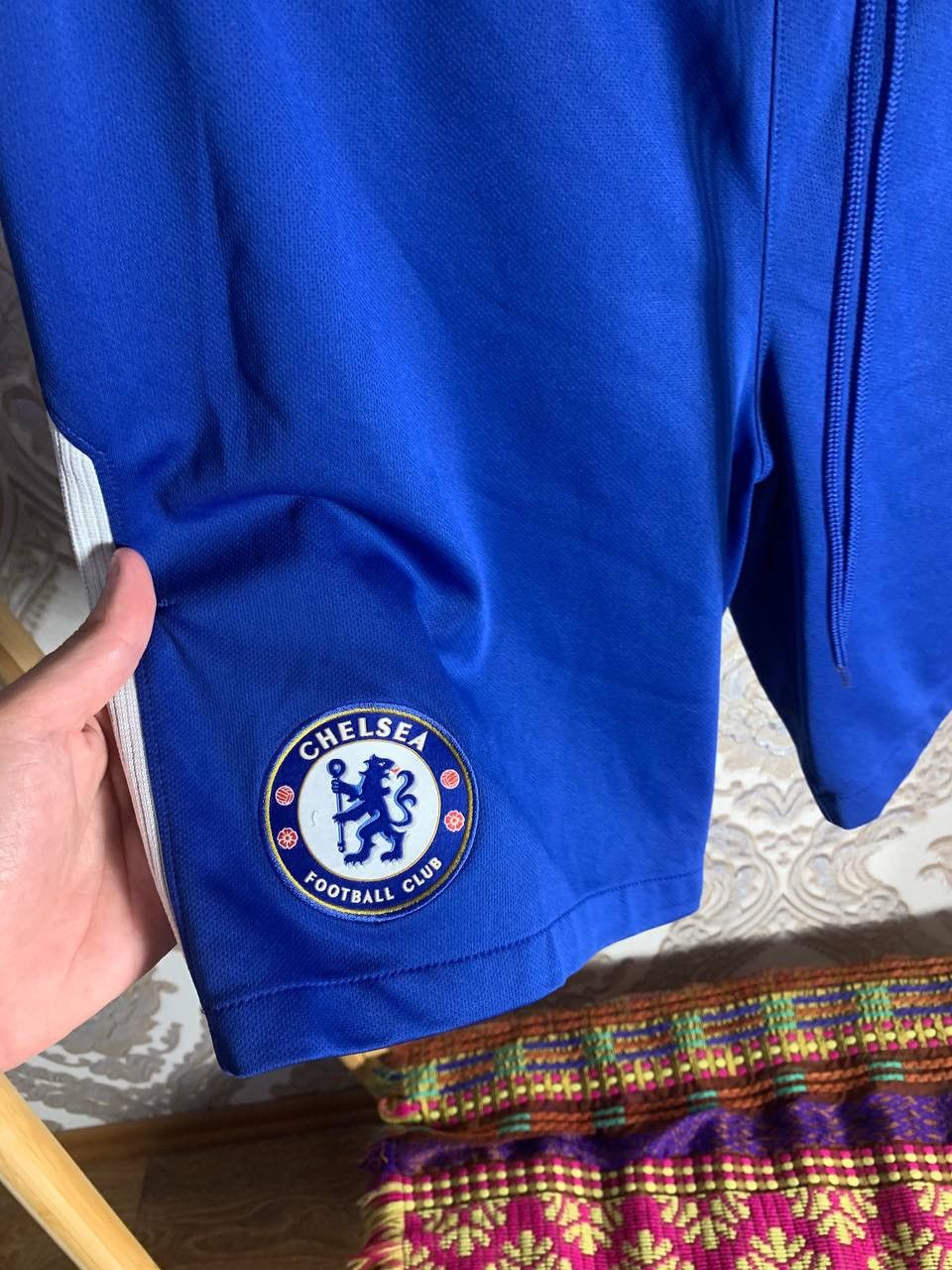 Nike × Vintage VERY RARE NIKE FC CHELSEA LONDON ENGLAND SOCCER SHORTS Y2K Size US 32 / EU 48 - 3 Thumbnail