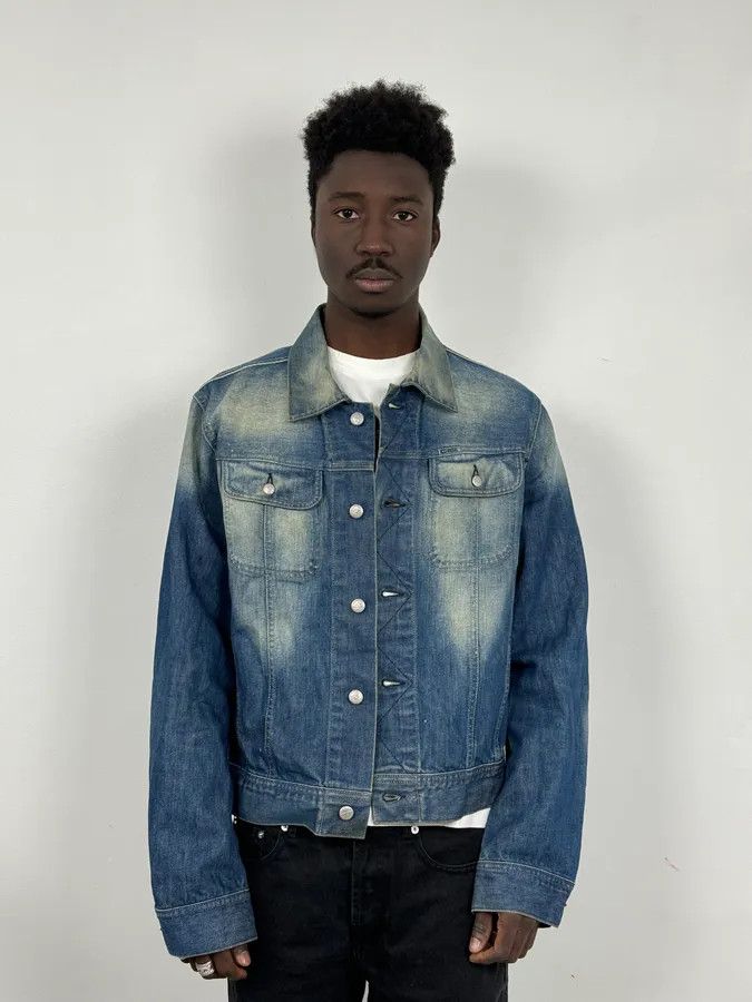 Diesel 2000s Diesel Blue Faded Denim Jacket Size US M / EU 48-50 / 2 - 2 Thumbnail