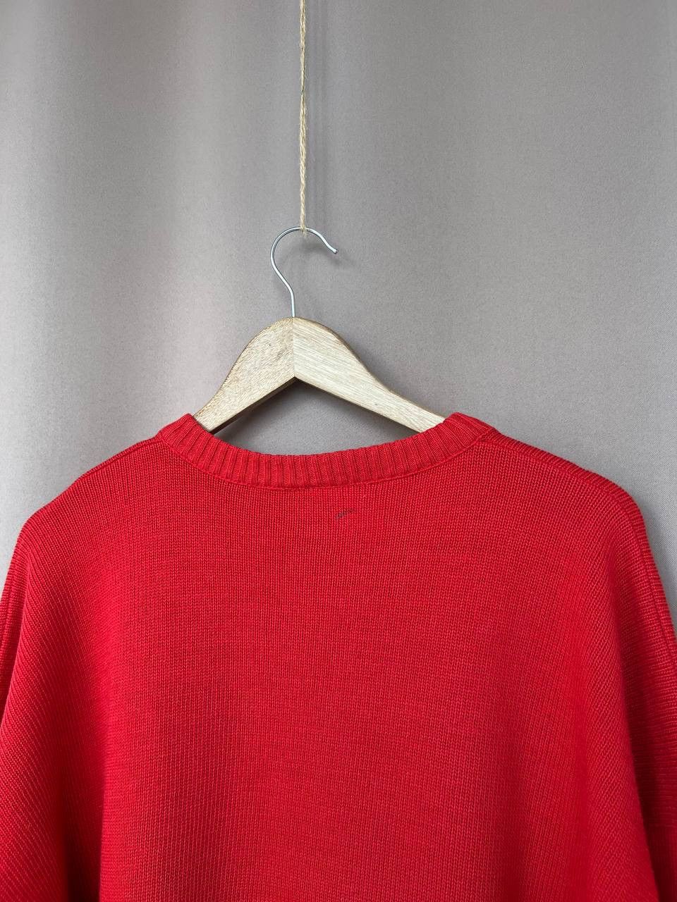 Lacoste Lacoste Chemise Big Logo Wool Knit Sweater Mens Size 7 L/XL Size US L / EU 52-54 / 3 - 8 Thumbnail