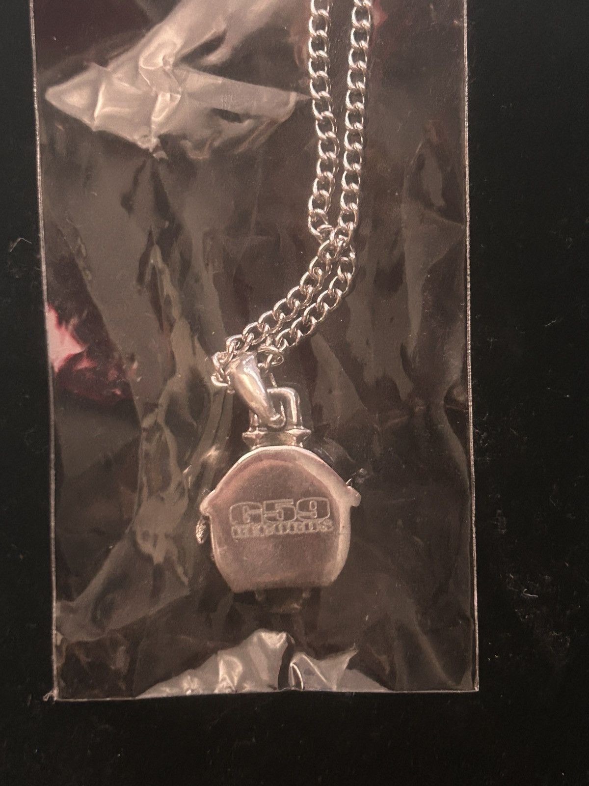 G59 Records G59 $uicideboy$ Thy Kingdom Come Skull Silver S925 Necklace Size ONE SIZE - 2 Thumbnail