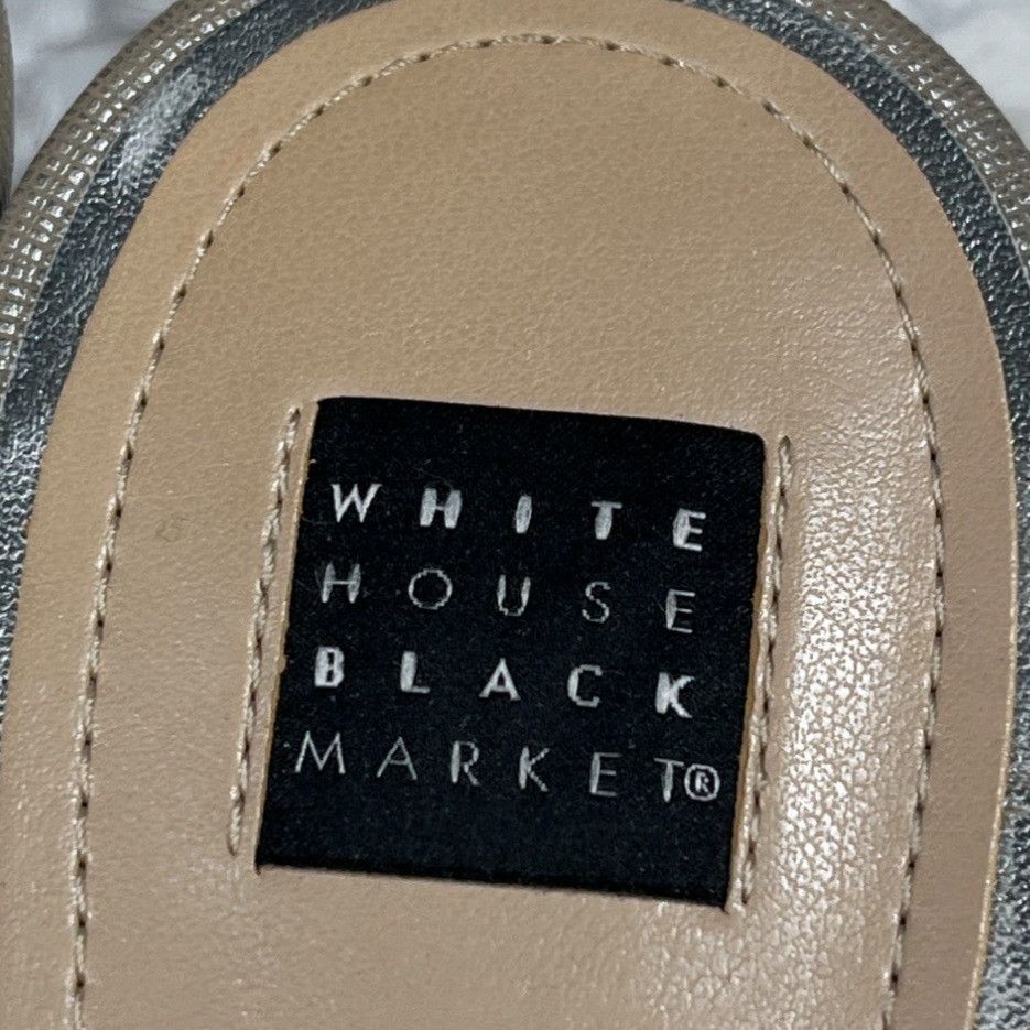 White House Black Market White House Black Market Women's Beige Shoes/Sandals Sz 9M S Size US 9 / IT 39 - 6 Thumbnail