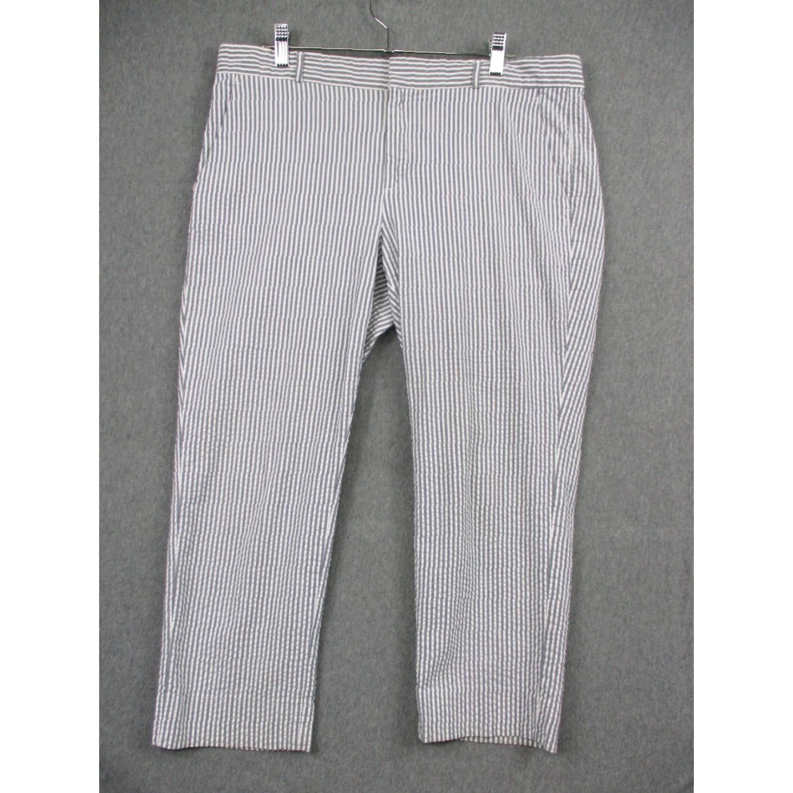 Banana Republic Banana Republic Hampton Pants 12P Striped Stretch Size 34" / US 12 / IT 48 - 2 Thumbnail