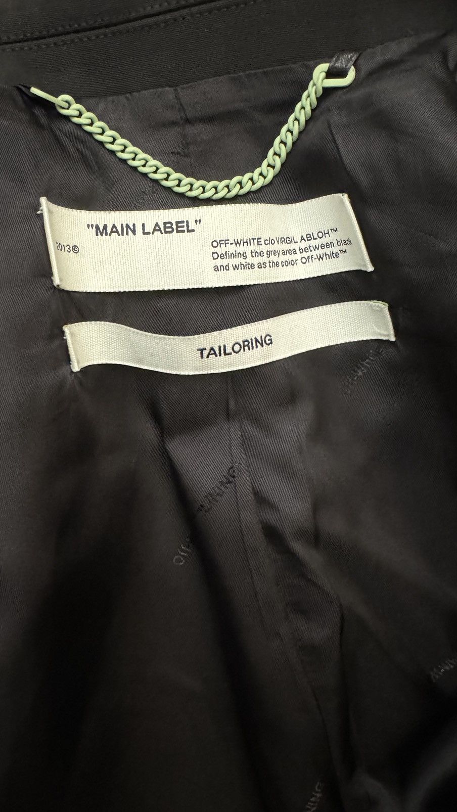 Off-White Off-White Runway Tailoring Blazer Size 46R - 14 Thumbnail