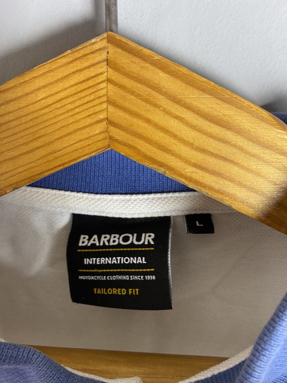 Barbour Vintage Barbour international polo tee T-shirt Size US L / EU 52-54 / 3 - 5 Thumbnail