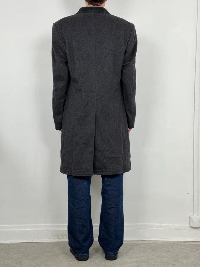 Gucci 2000s Gucci Grey Wool Classy Long Coat Size US L / EU 52-54 / 3 - 3 Thumbnail
