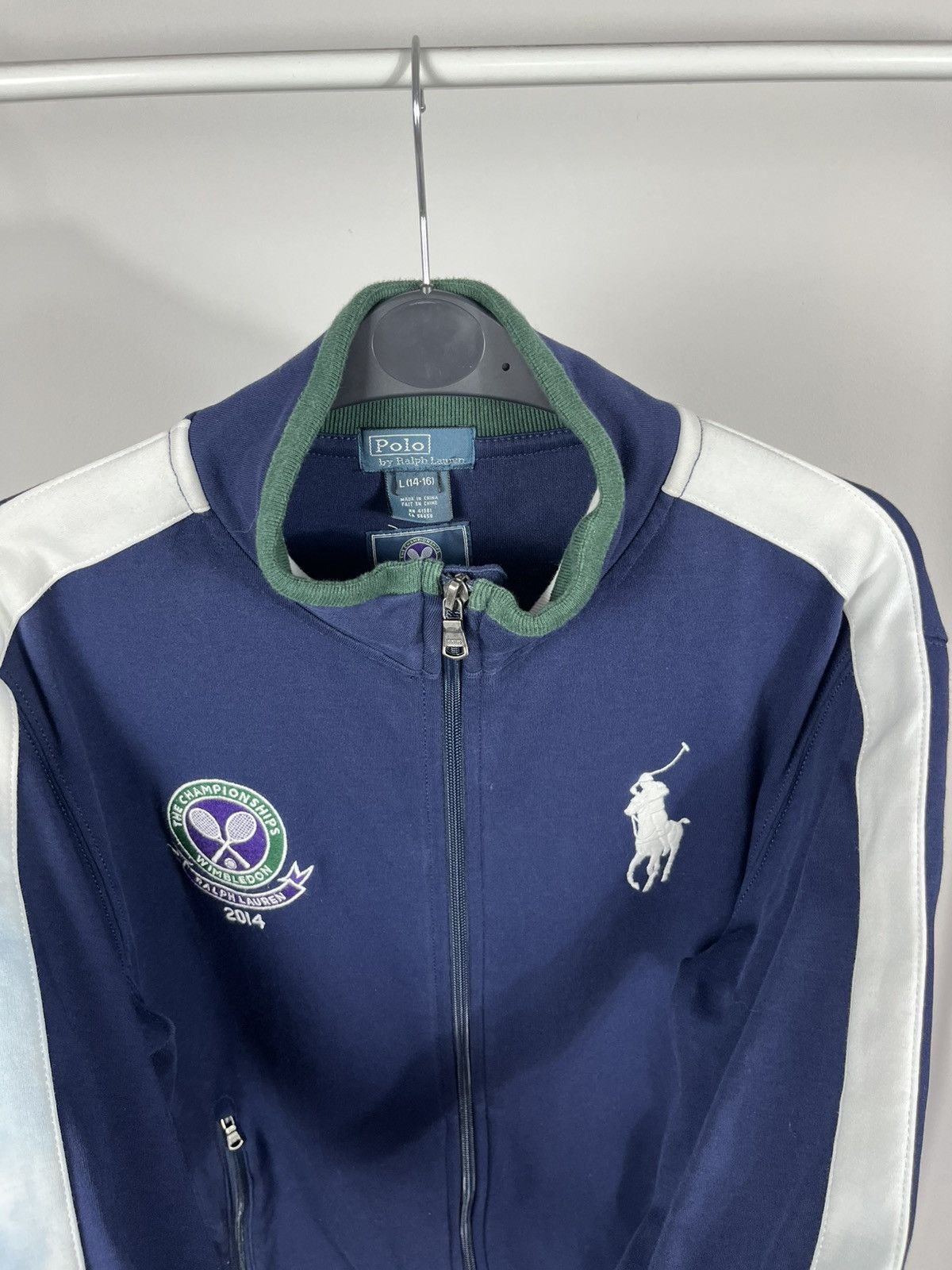 Polo Ralph Lauren Polo Ralph Lauren Wimbledon 2014 Zip Track Jacket Size M / US 6-8 / IT 42-44 - 6 Thumbnail