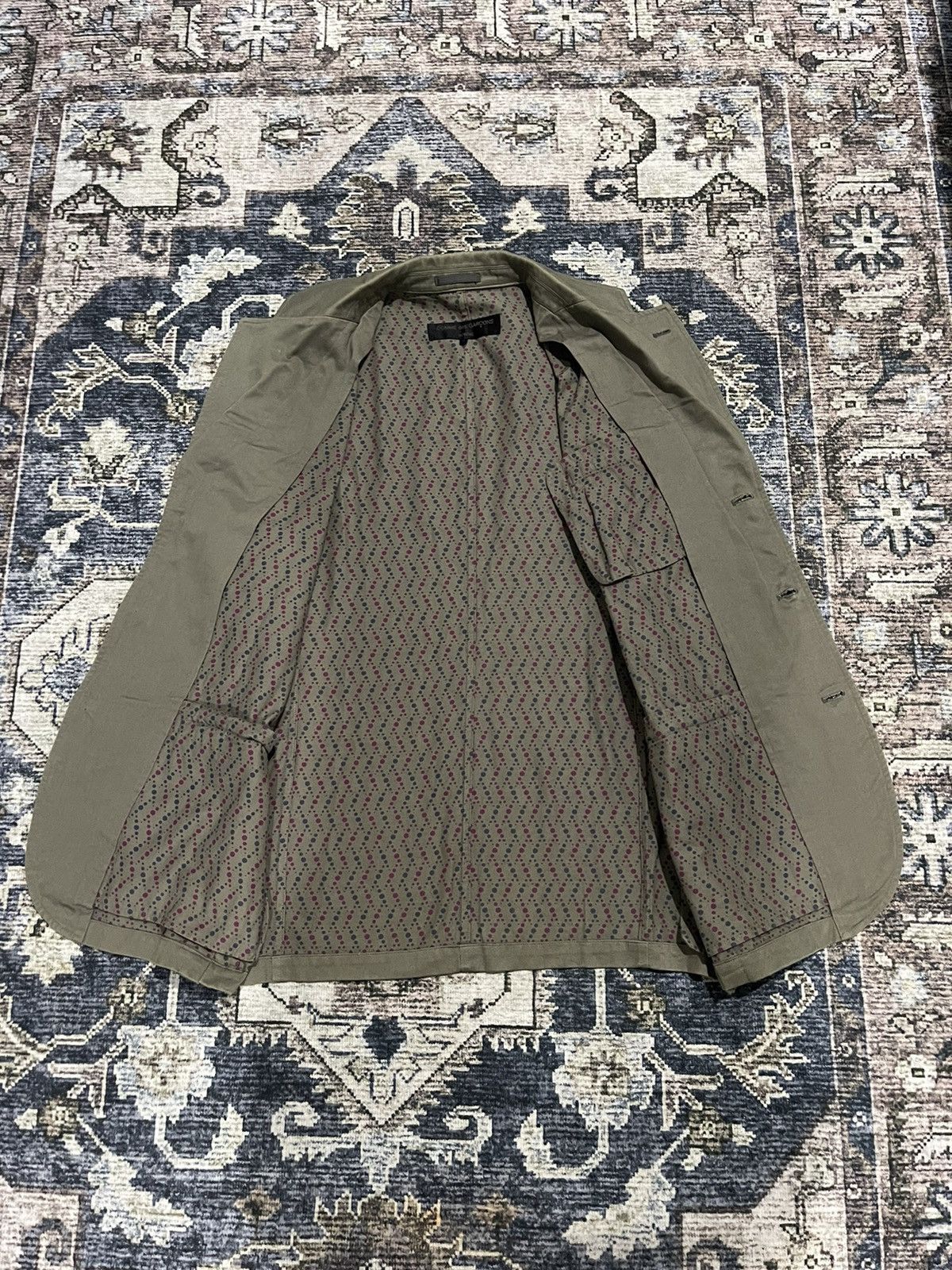 Comme des Garcons 🔥COMME DES GARÇONS HOMME 3 Button Blazer Size US M / EU 48-50 / 2 - 9 Thumbnail